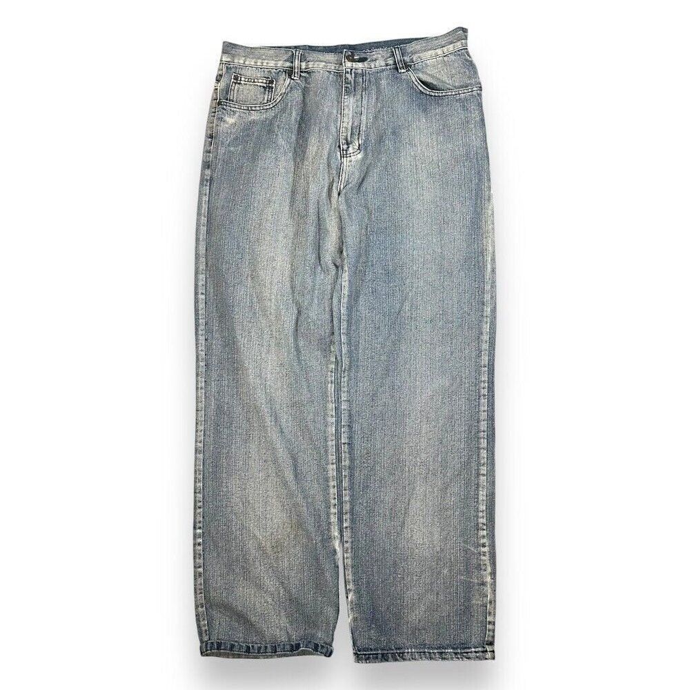 Enyce Vintage 90s/Y2k Enyce Embroidered Logo Baggy Skater Denim P Size US 36 / EU 52 - 2 Thumbnail