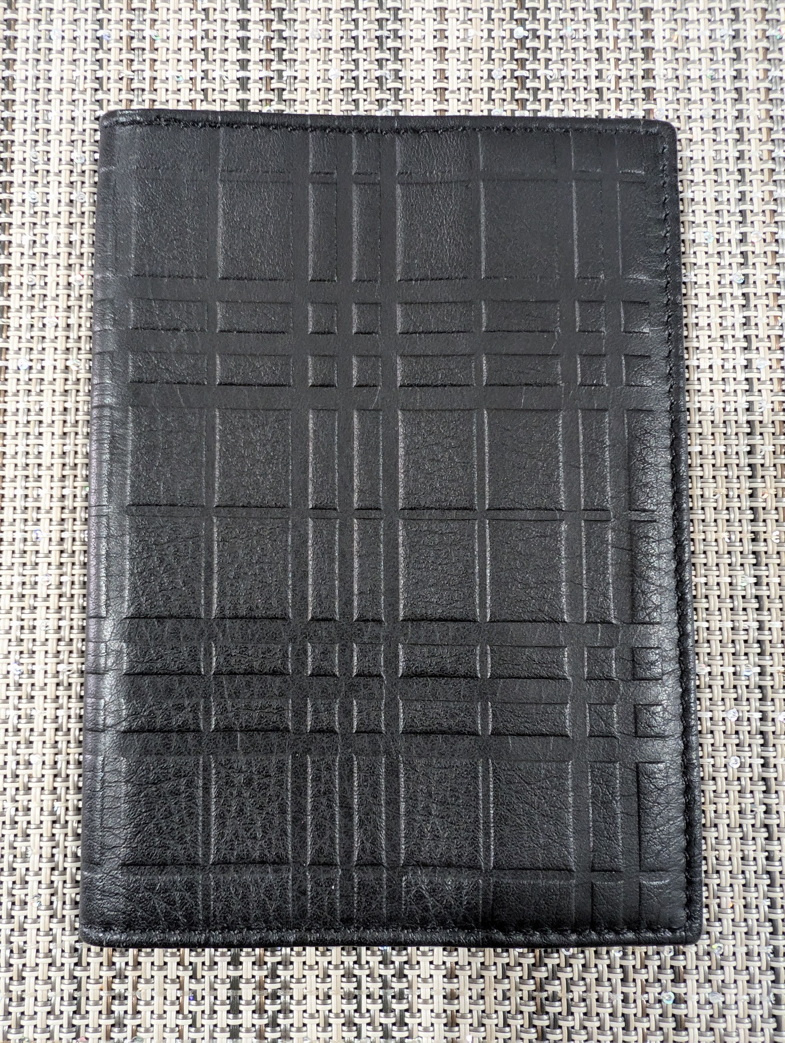 Burberry Burberry Embossed Leather Passport Holder Size ONE SIZE - 1 Thumbnail