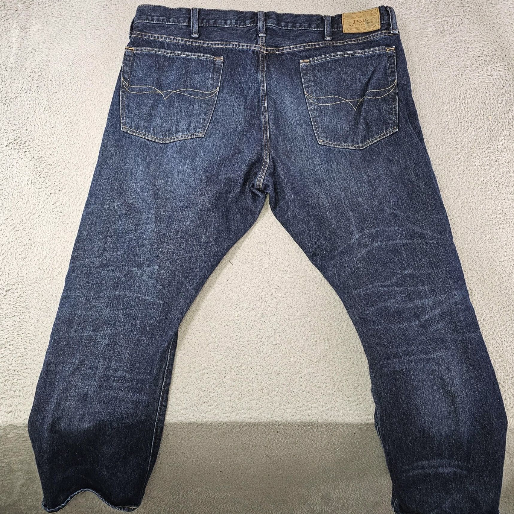 Polo Ralph Lauren Polo Ralph Lauren Jeans Mens 40x28 Hampton Relaxed Straight Denim Size US L / EU 52-54 / 3 - 7 Thumbnail