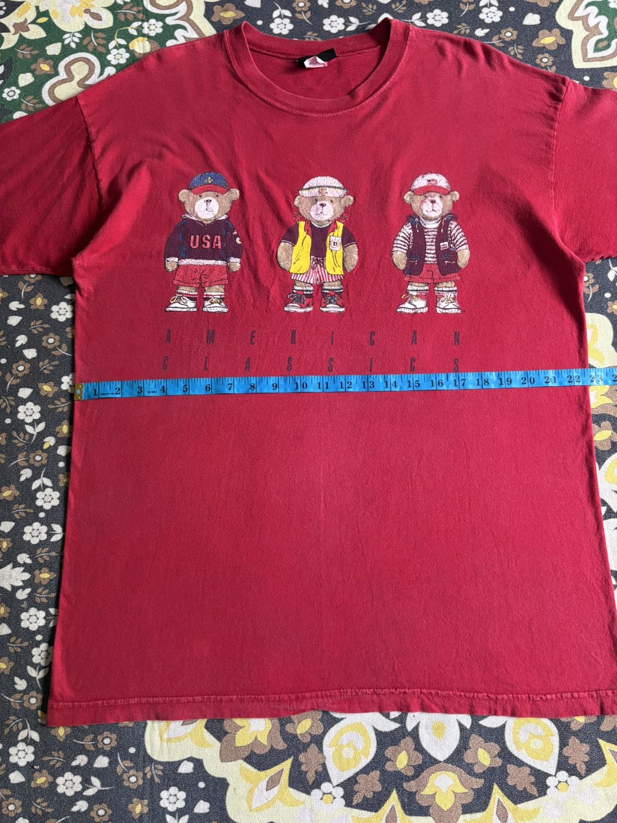 Japanese Brand × Polo Ralph Lauren × Vintage Japanese Brand CHIC Triple Bear Polo Bear Style T-Shirt Size US L / EU 52-54 / 3 - 11 Thumbnail