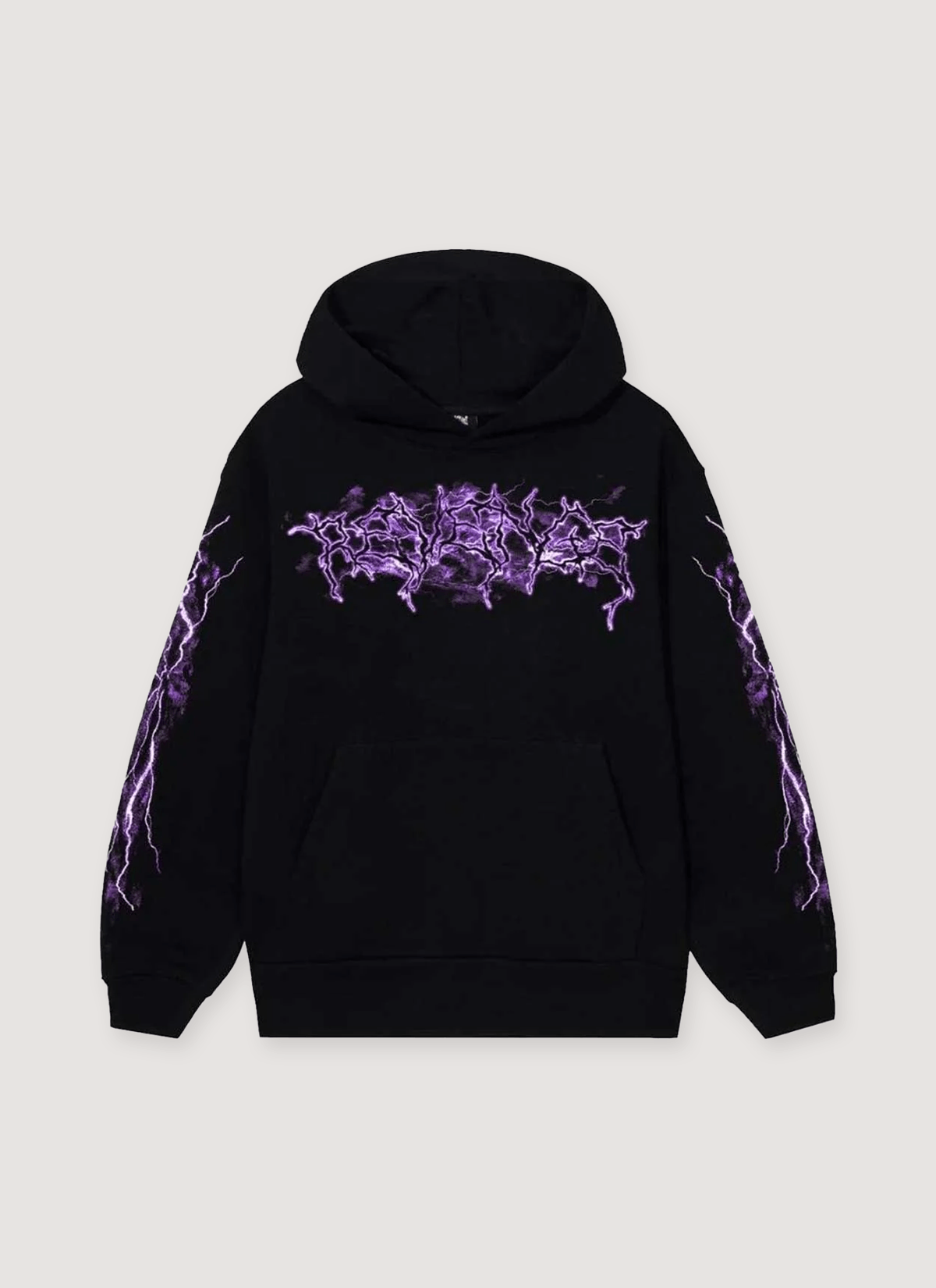 Revenge Purple Lightning Sweatshirt Black Size US XL / EU 56 / 4 - 1 Thumbnail