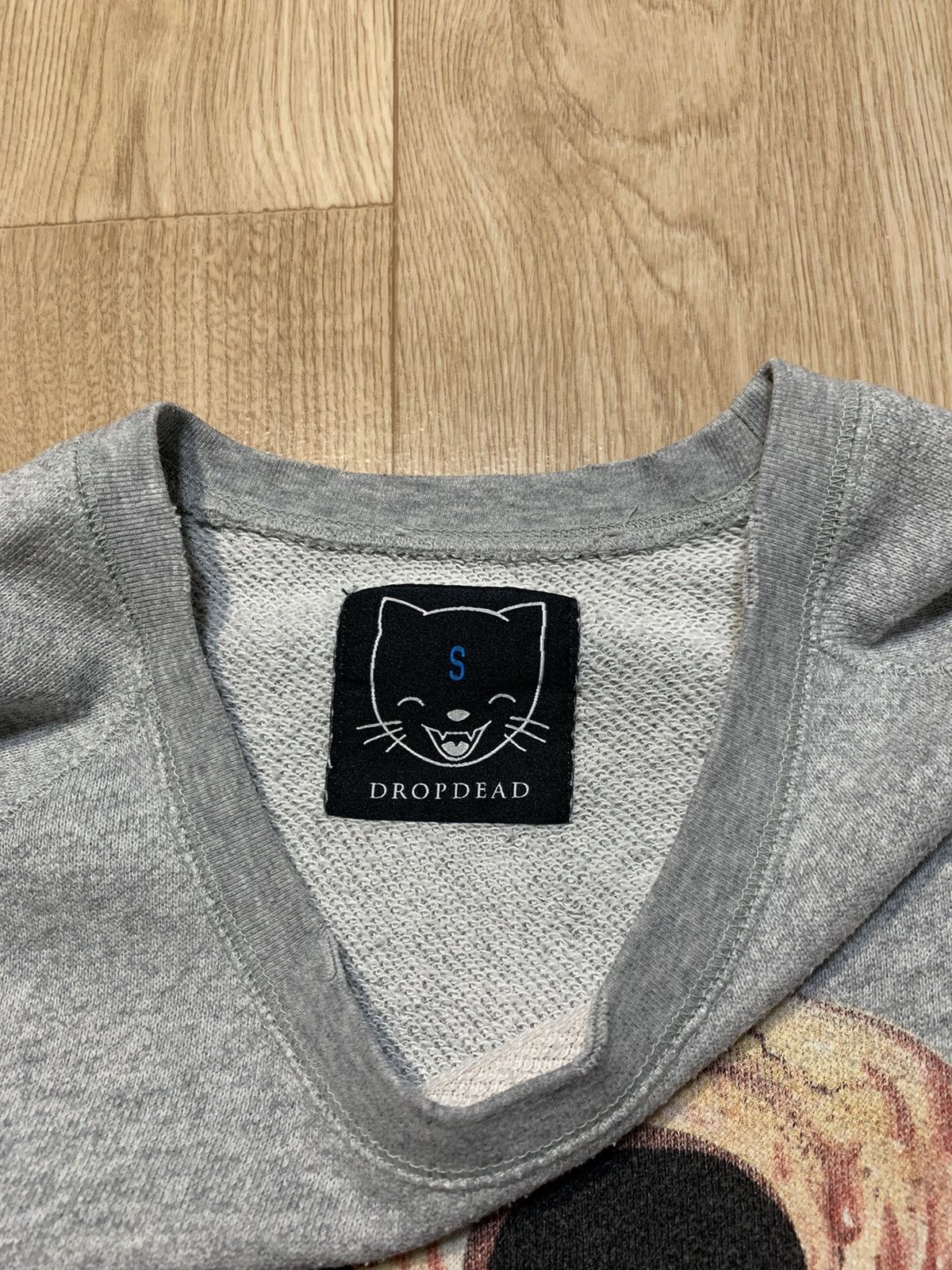 Drop Dead × Drop Dead Clothing Rare Drop Dead Clothing Melting Mickey Mouse Sweatshirt Size US S / EU 44-46 / 1 - 7 Thumbnail