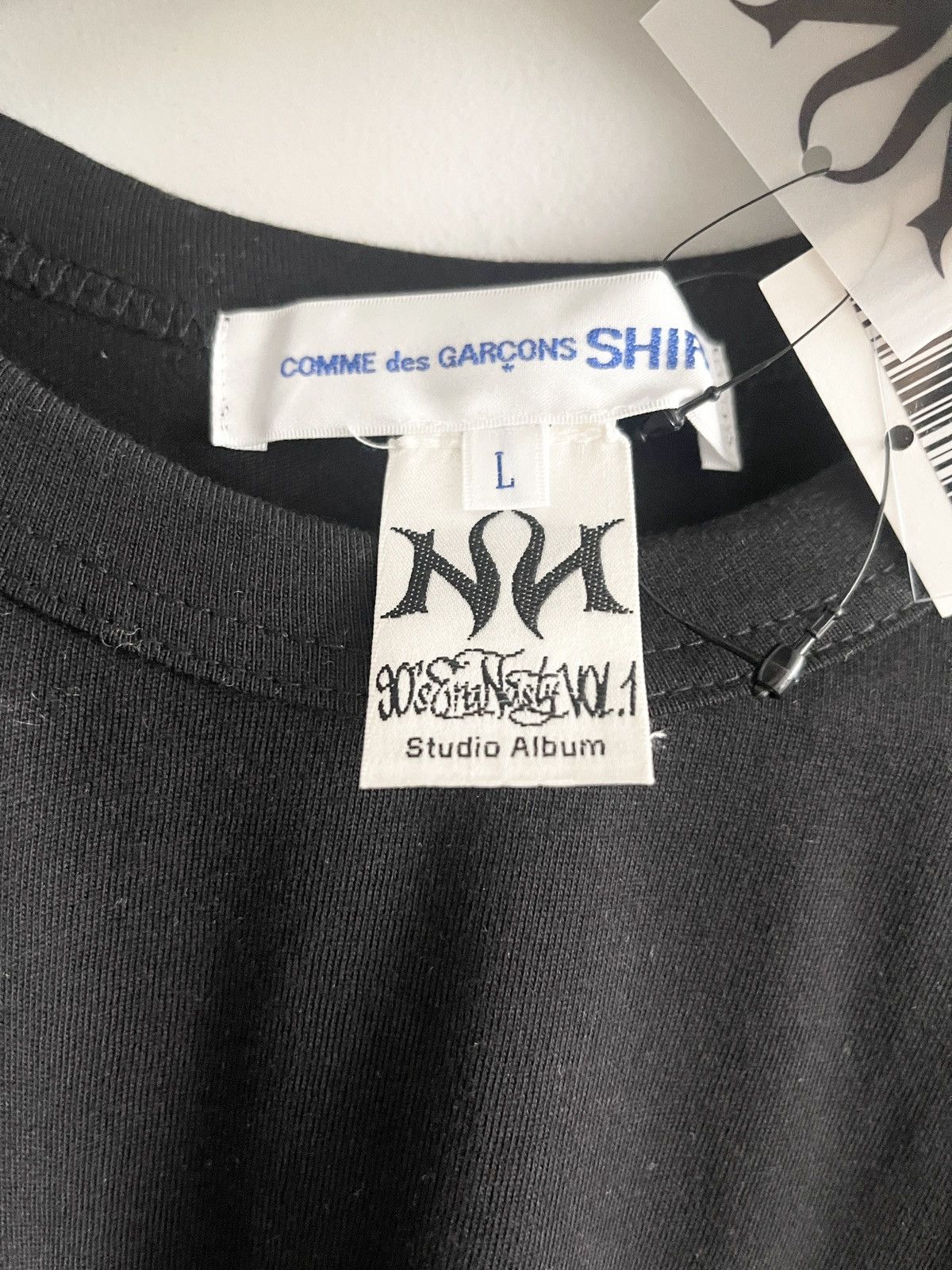 CDG by Comme des Garcons UNRELEASED! Comme Des Garçons Shirt x ASAP NAST Logo Tee (L) Size US L / EU 52-54 / 3 - 6 Thumbnail