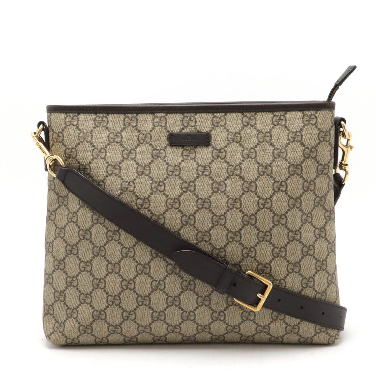 Gucci Gucci Gucci GG Supreme PVC Leather Shoulder Bag 388924 Canvas Crossbody Bag 388924 in Very Good Condition Size ONE SIZE - 1 Thumbnail