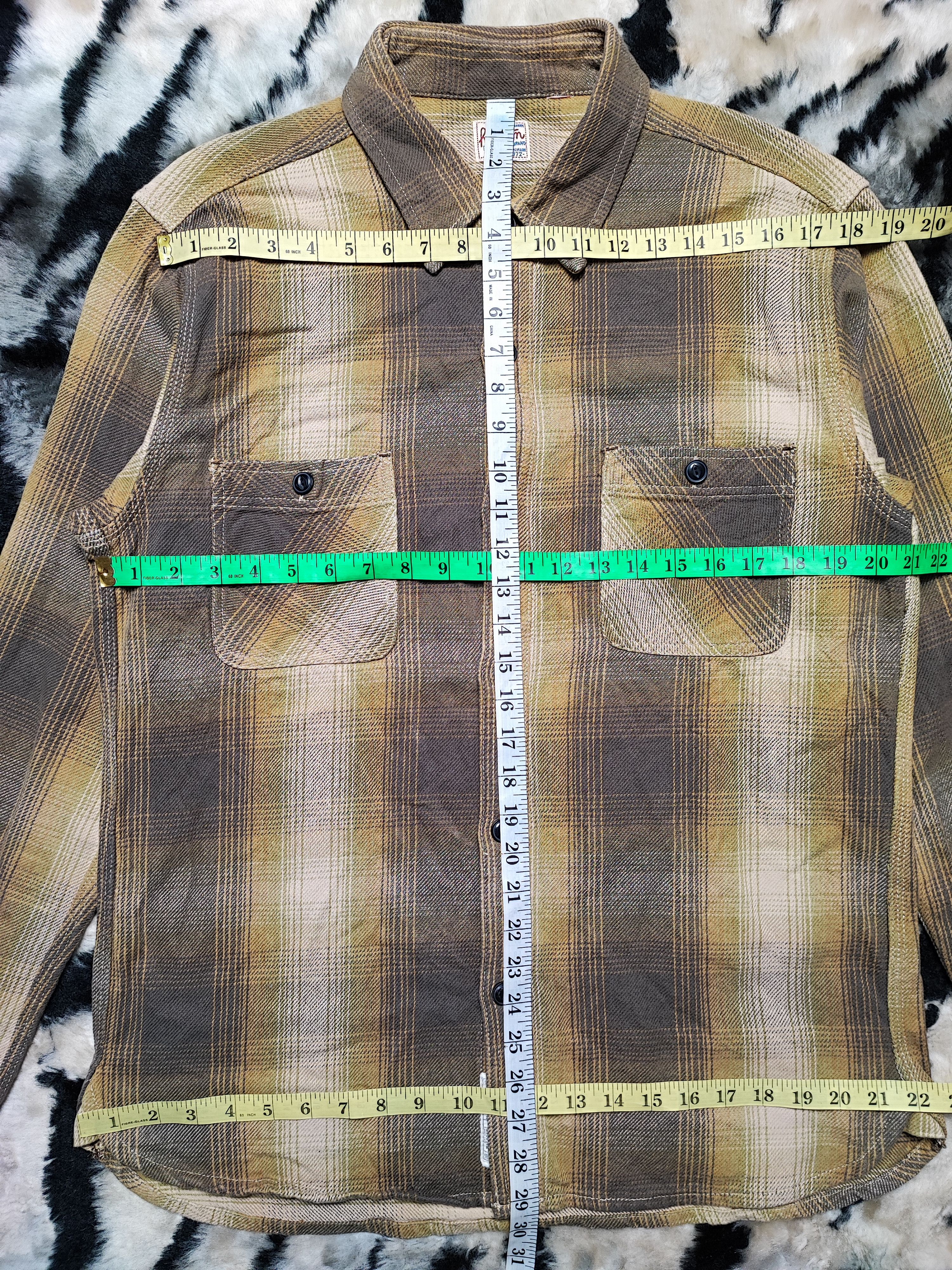 Cowboy Equipment Flannel Western Shirt by Rouston Size US L / EU 52-54 / 3 - 8 Thumbnail
