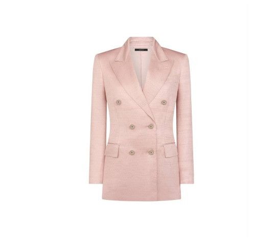 Tom Ford o1w1db10525 GI2971 Double Breasted Jacket in Pink Size M / US 6-8 / IT 42-44 - 1 Preview