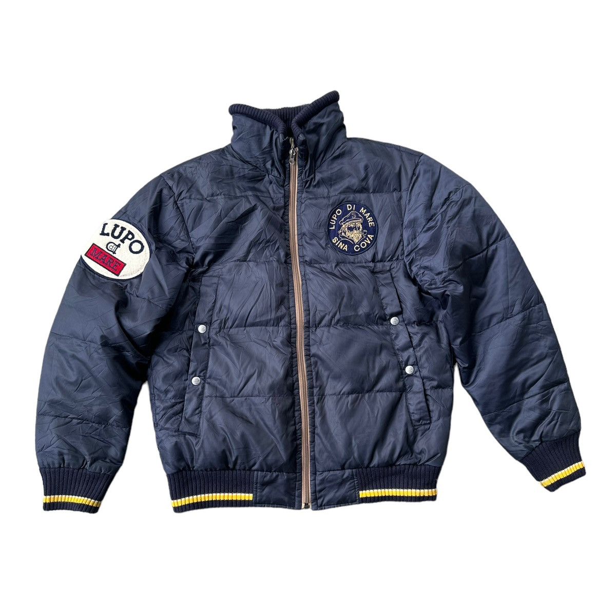 Sina Cova シナコバ スタジャン ネイビー/ホワイト Sina Cova シナコバ スタジャン ネイビー/ホワイト TAKA-Q｜【大きい