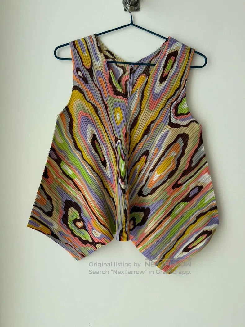 Issey Miyake Issey Miyake Annual Ring Tank Top Size L / US 10 / IT 46 - 2 Thumbnail