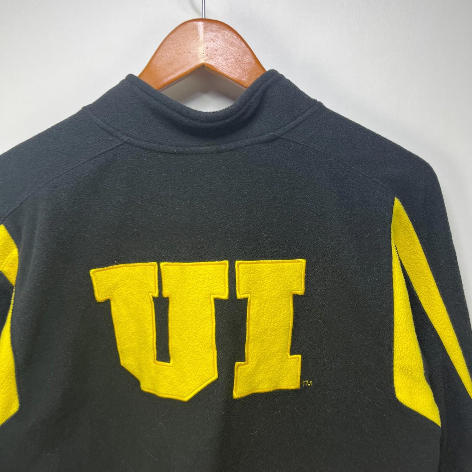 Nike Vintage Nike Iowa Hawkeyes Quarter Zip Sweater Womens Large Size ONE SIZE - 8 Thumbnail