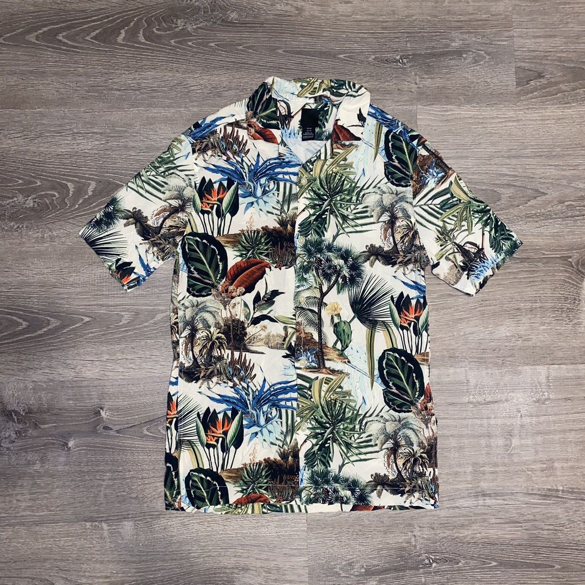 H&M H&M Patterned Resort Shirt Size US XS / EU 42 / 0 - 1 Thumbnail