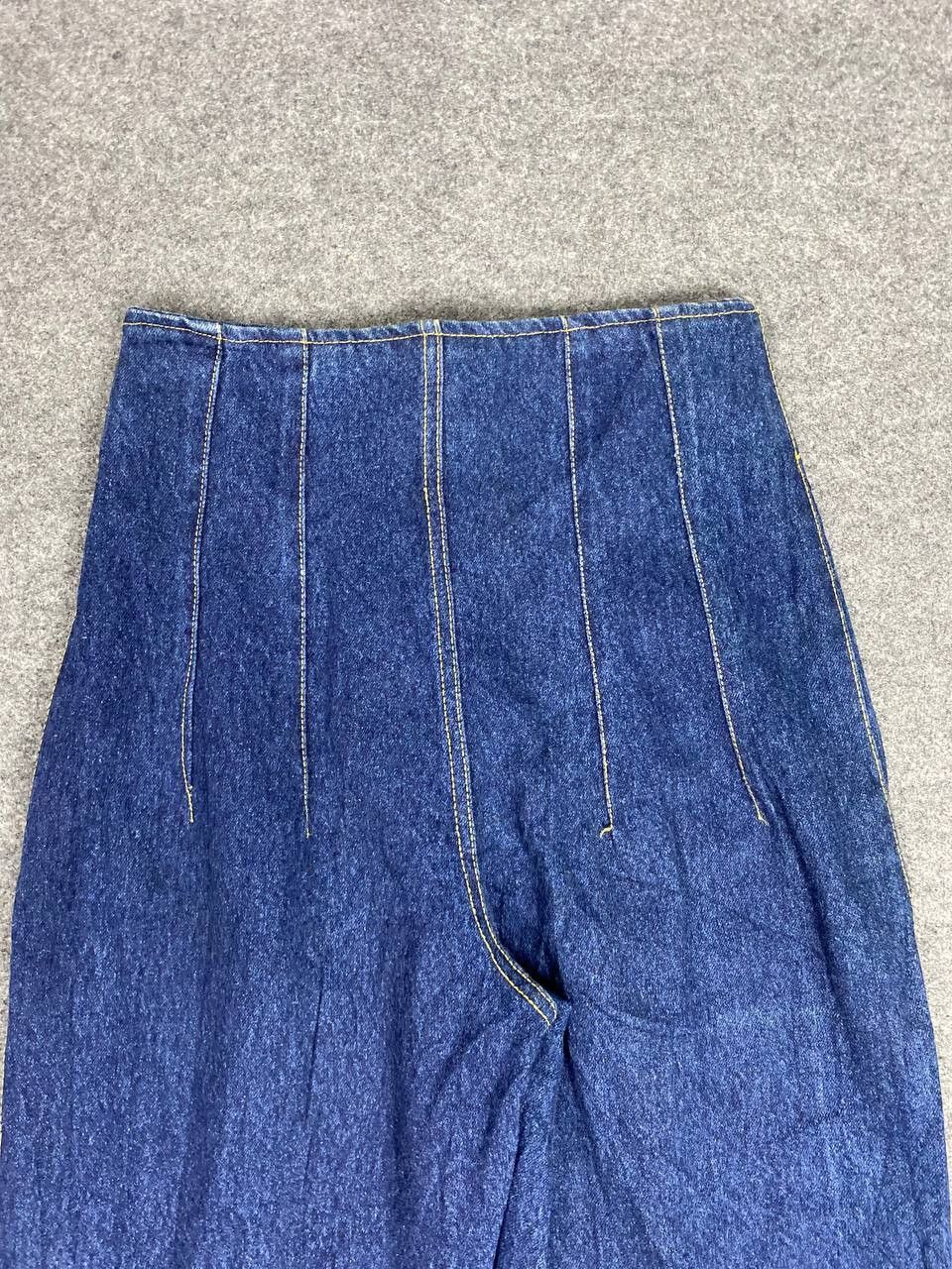 Japanese Brand japanese brand hig waist denim embroided design Size 28" / US 6 / IT 42 - 4 Thumbnail