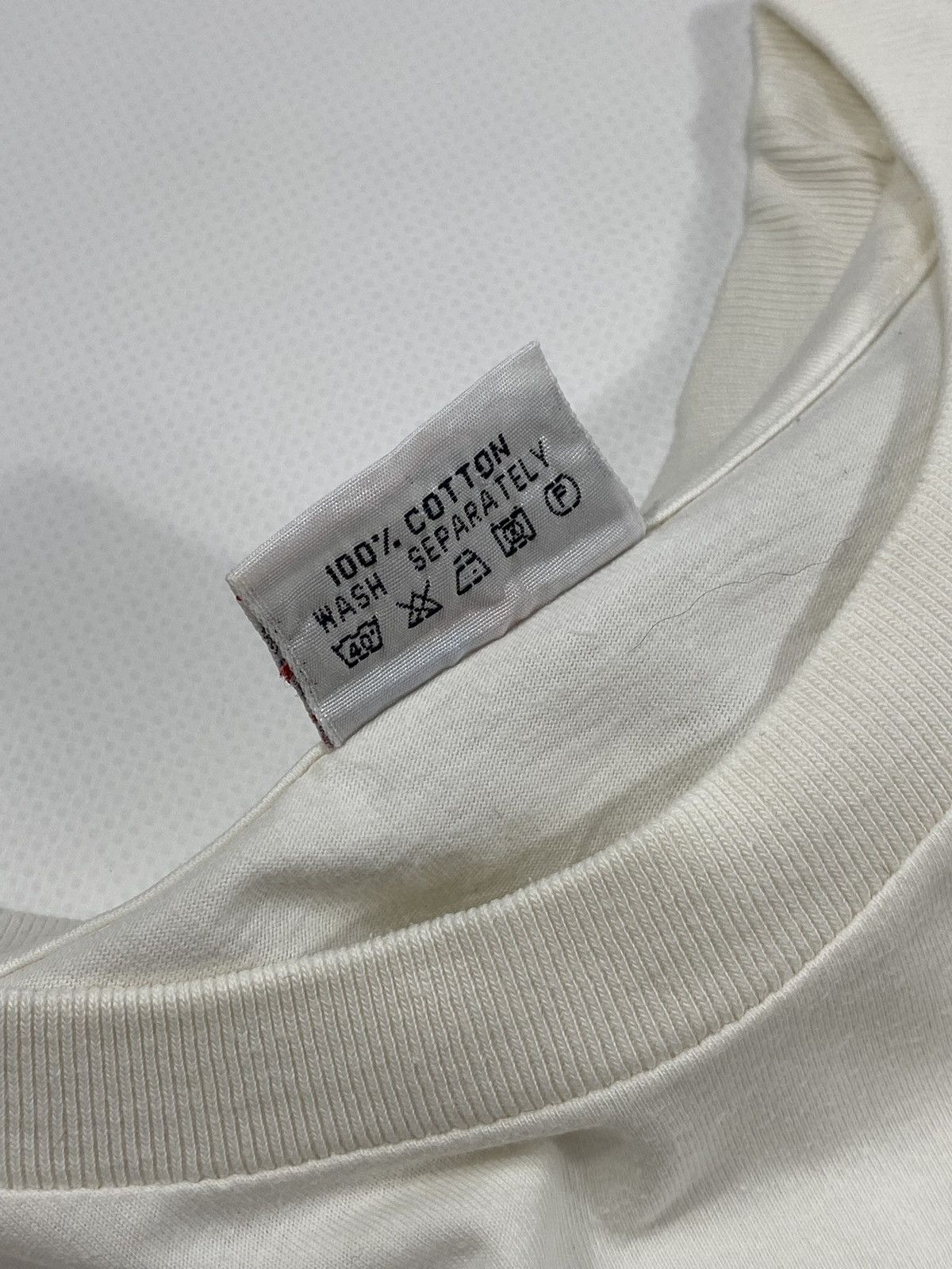 Vintage LASTDROP🔥 90s Single Stitch Basic White Blank DettoFatto USA Size US XL / EU 56 / 4 - 10 Thumbnail