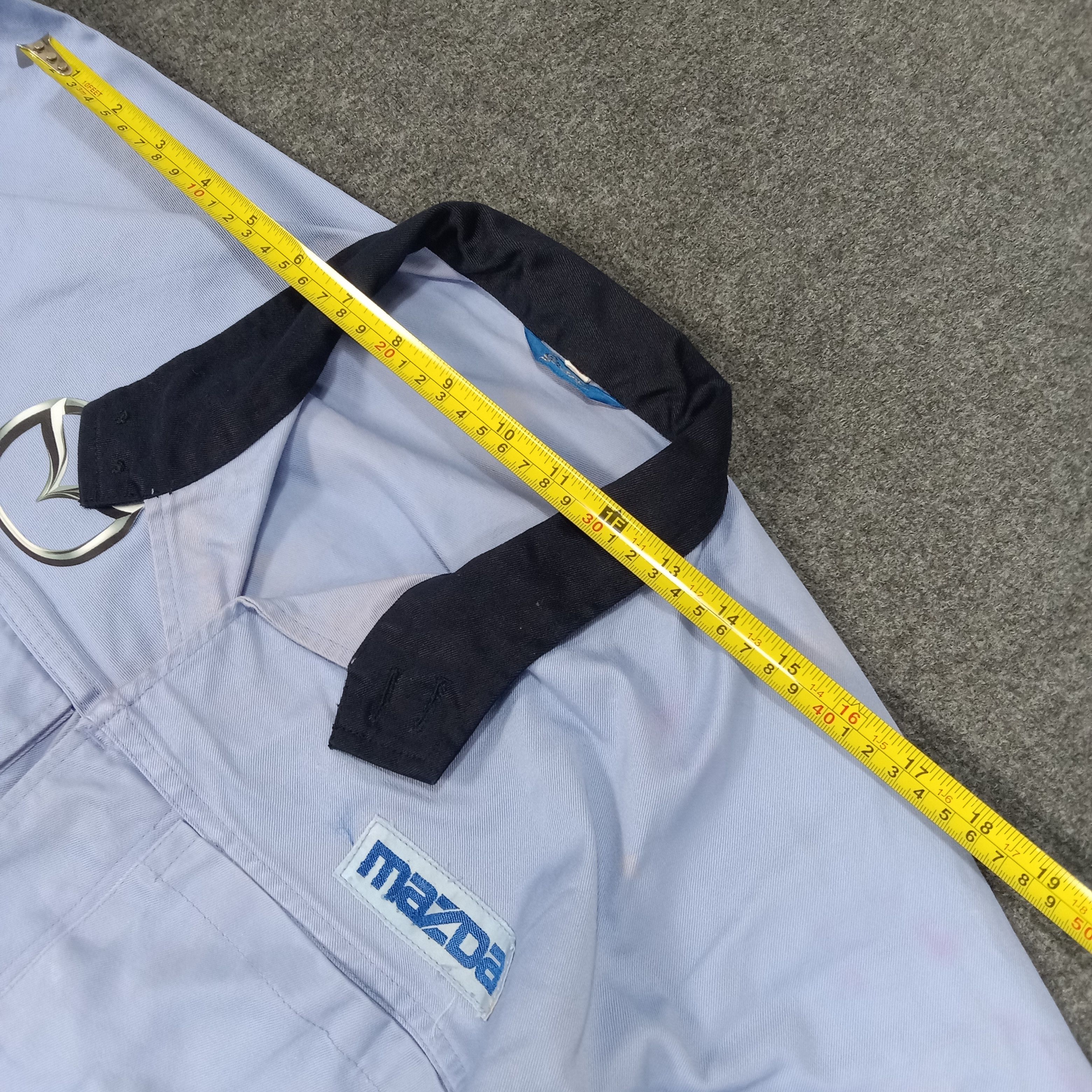 Japanese Brand × Vintage Mazda Japanese Rally Team Custom Art Coverall Jacket Size US S / EU 44-46 / 1 - 12 Thumbnail