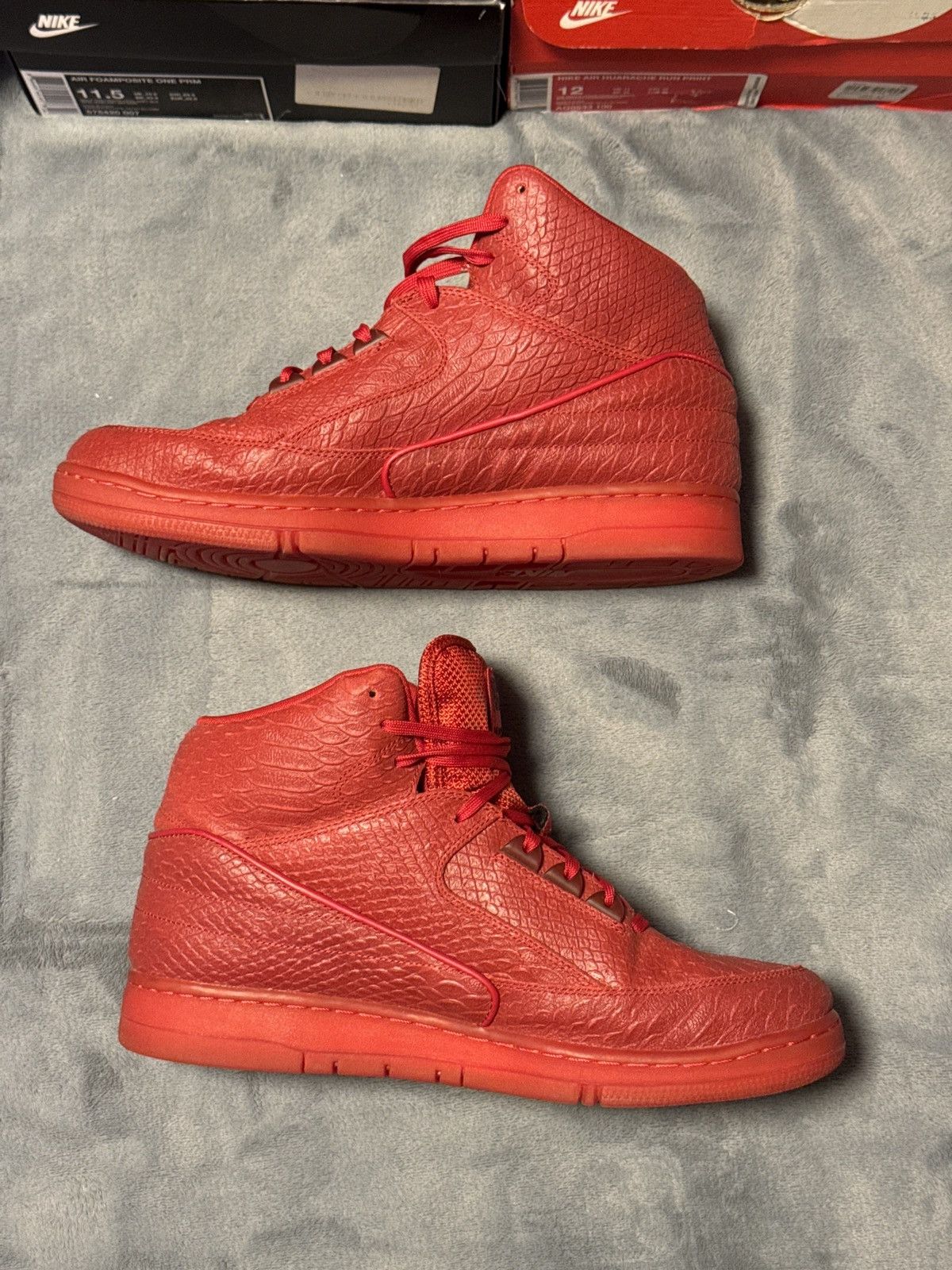 Nike Nike Air Python PRM ‘Red October’ Size US 12 / EU 45 - 4 Thumbnail