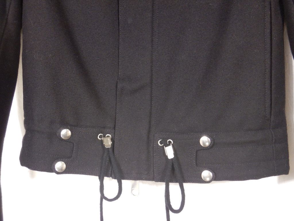 Dior × Kris Van Assche Dior Homme AW08 Black Wool Military Jacket Size US S / EU 44-46 / 1 - 8 Thumbnail
