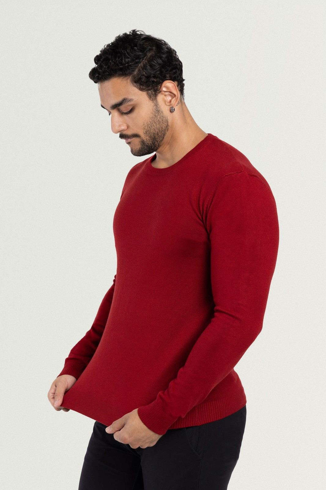 Designer × Vintage × Xray Footwear X RAY Classic Basic Crewneck Sweater Size US L / EU 52-54 / 3 - 6 Thumbnail