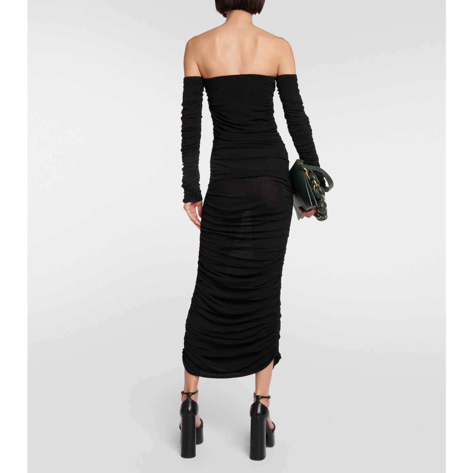 Altuzarra Altuzarra Trikera Jersey Maxi Dress sheer black size XS Size XS / US 0-2 / IT 36-38 - 2 Thumbnail
