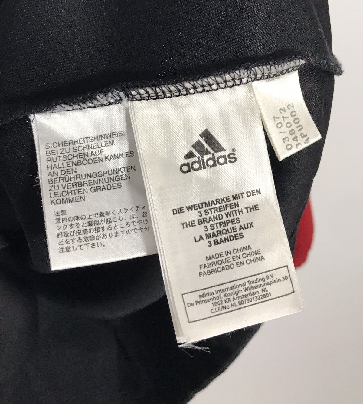 Adidas Milan 2007-08 1/4 Zip Track Top Mens Size XL Size US XL / EU 56 / 4 - 7 Thumbnail