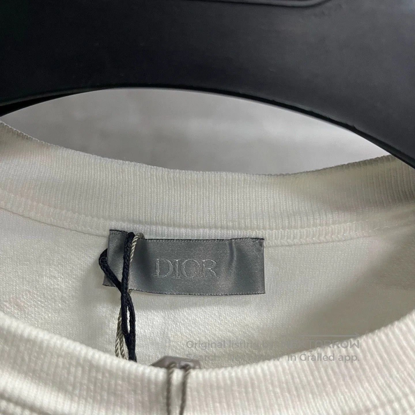 Dior dior white embroidered short sleeve t-shirt. Size US S / EU 44-46 / 1 - 2 Thumbnail