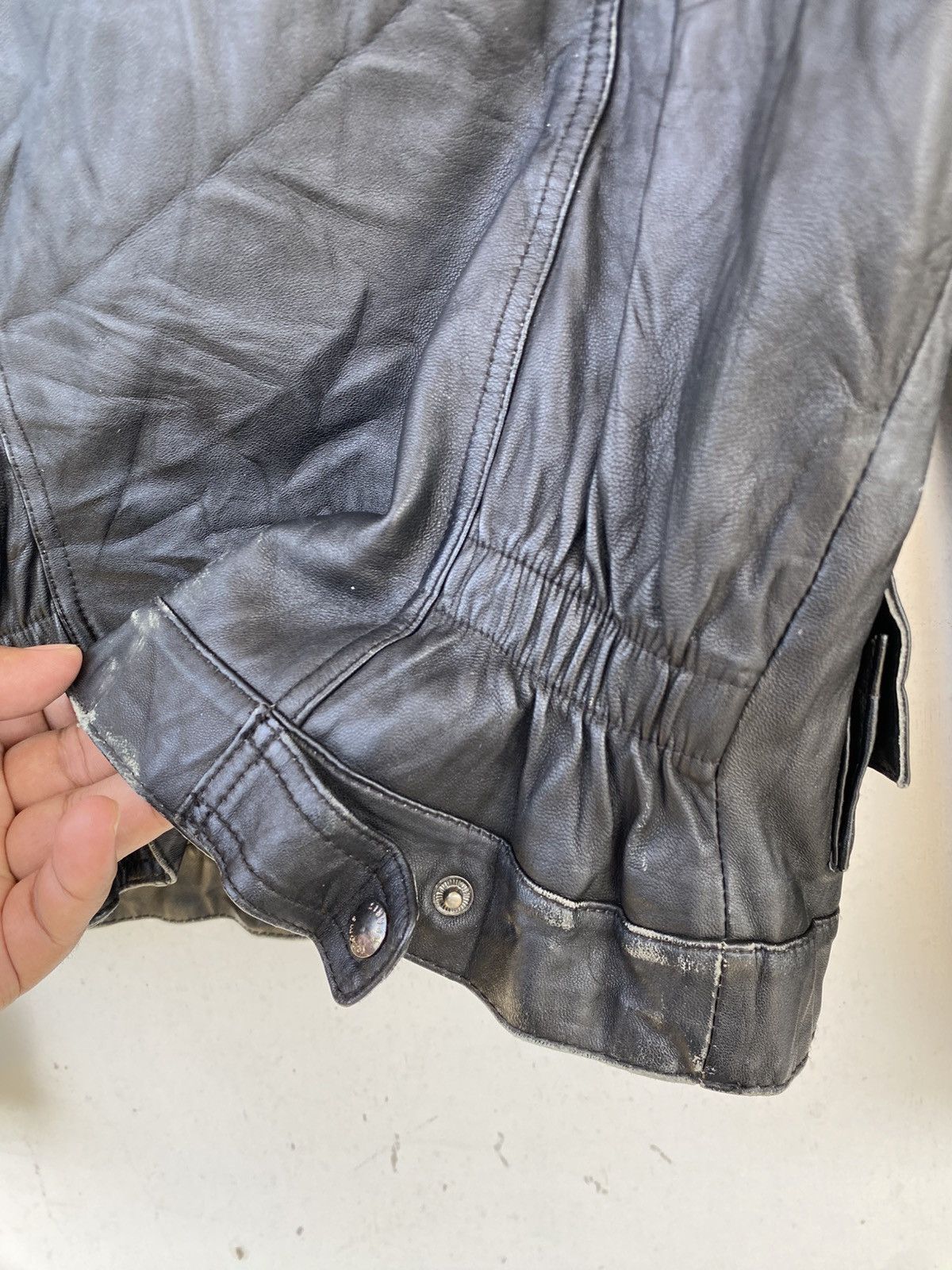 Renoma Renoma Leather Jacket Size S / US 4 / IT 40 - 10 Thumbnail