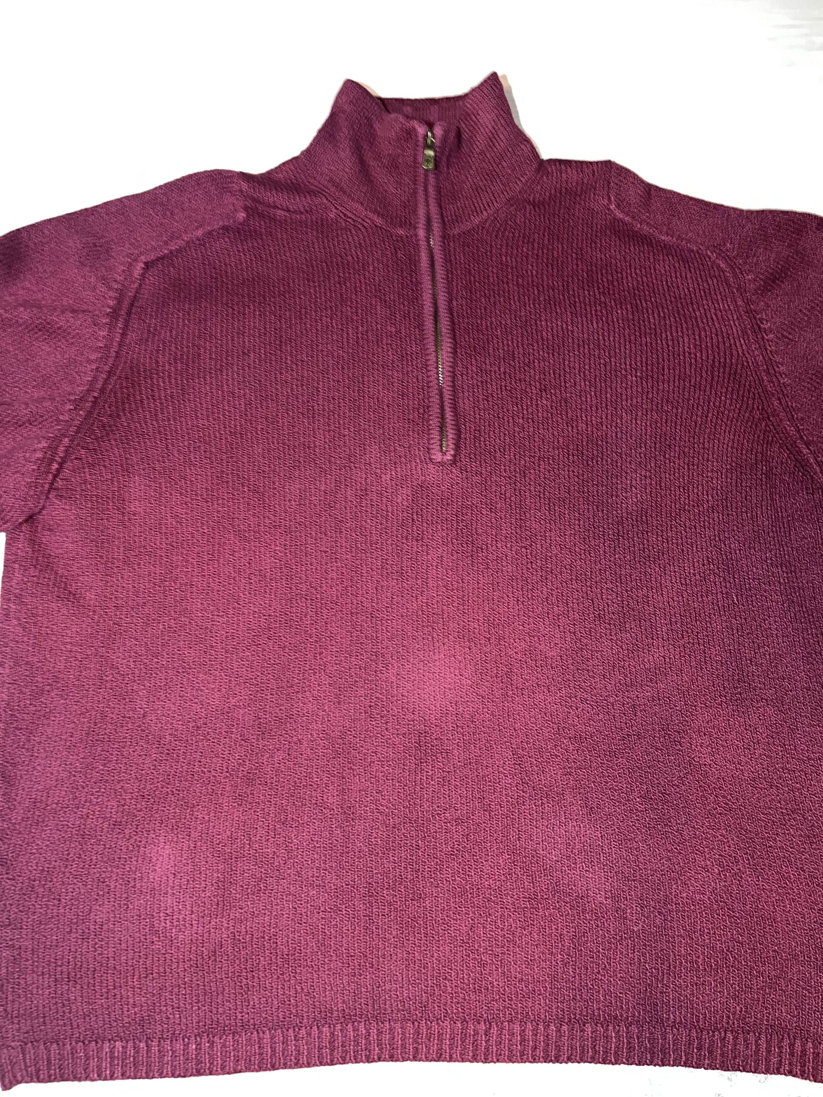 Tommy Bahama Tommy Bahama Quarter Zip Sweater Size US XL / EU 56 / 4 - 4 Thumbnail