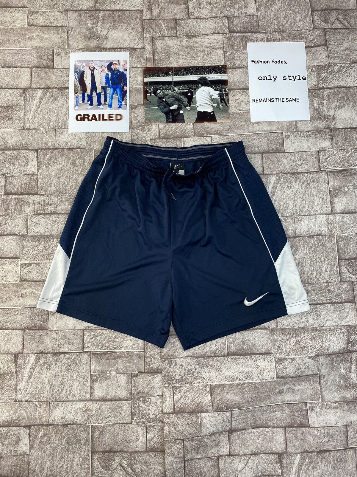 Nike × Vintage Vintage Nike SOCCER Shorts M Size US 34 / EU 50 - 1 Thumbnail