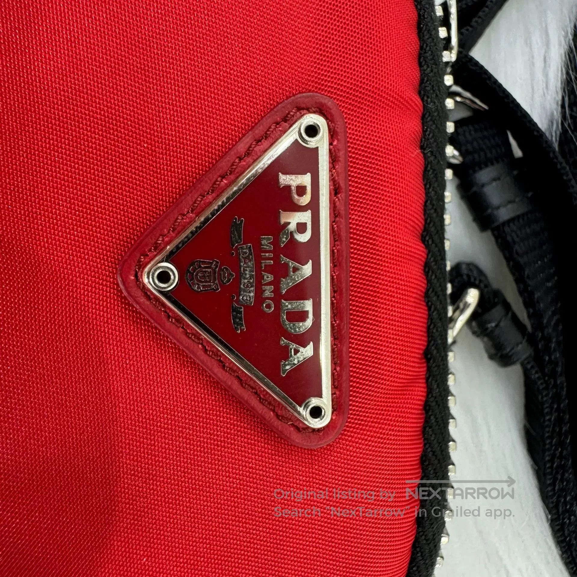 Prada Prada Nylon Cargo Small Pouch with Lanyard. Size ONE SIZE - 6 Thumbnail