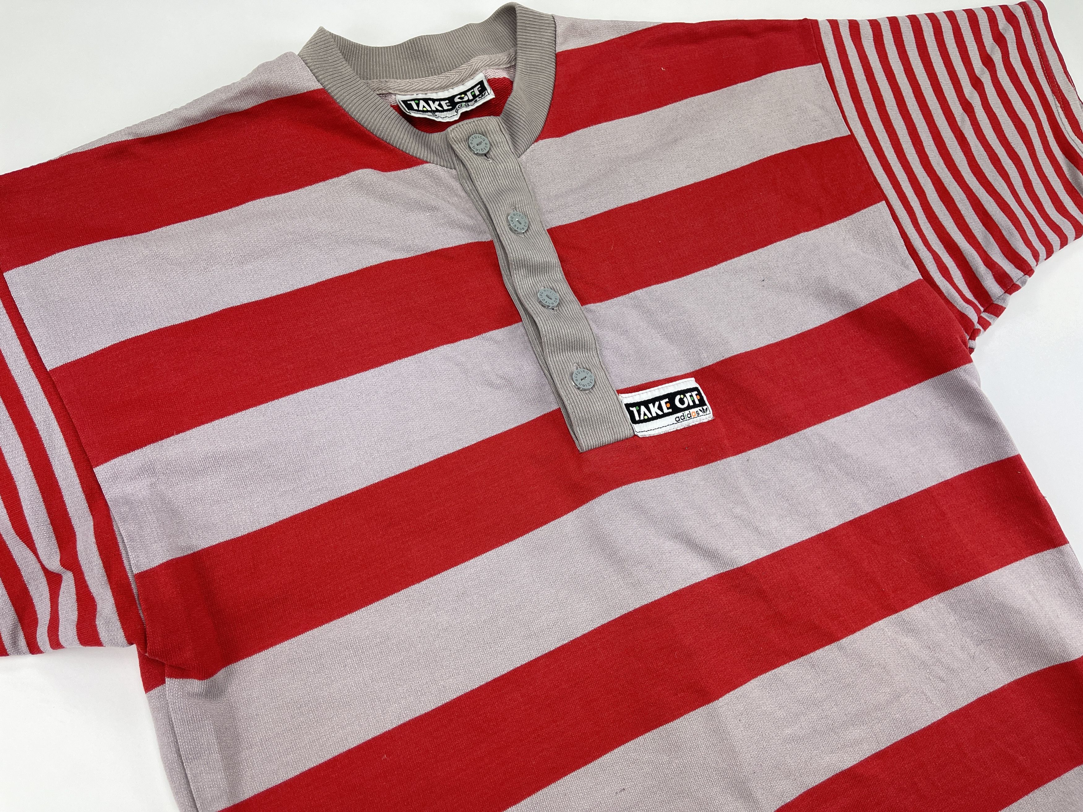 Adidas ADIDAS t-shirt, Take Off, vintage polo, 90s hip hop, 1990s M Size US M / EU 48-50 / 2 - 5 Thumbnail