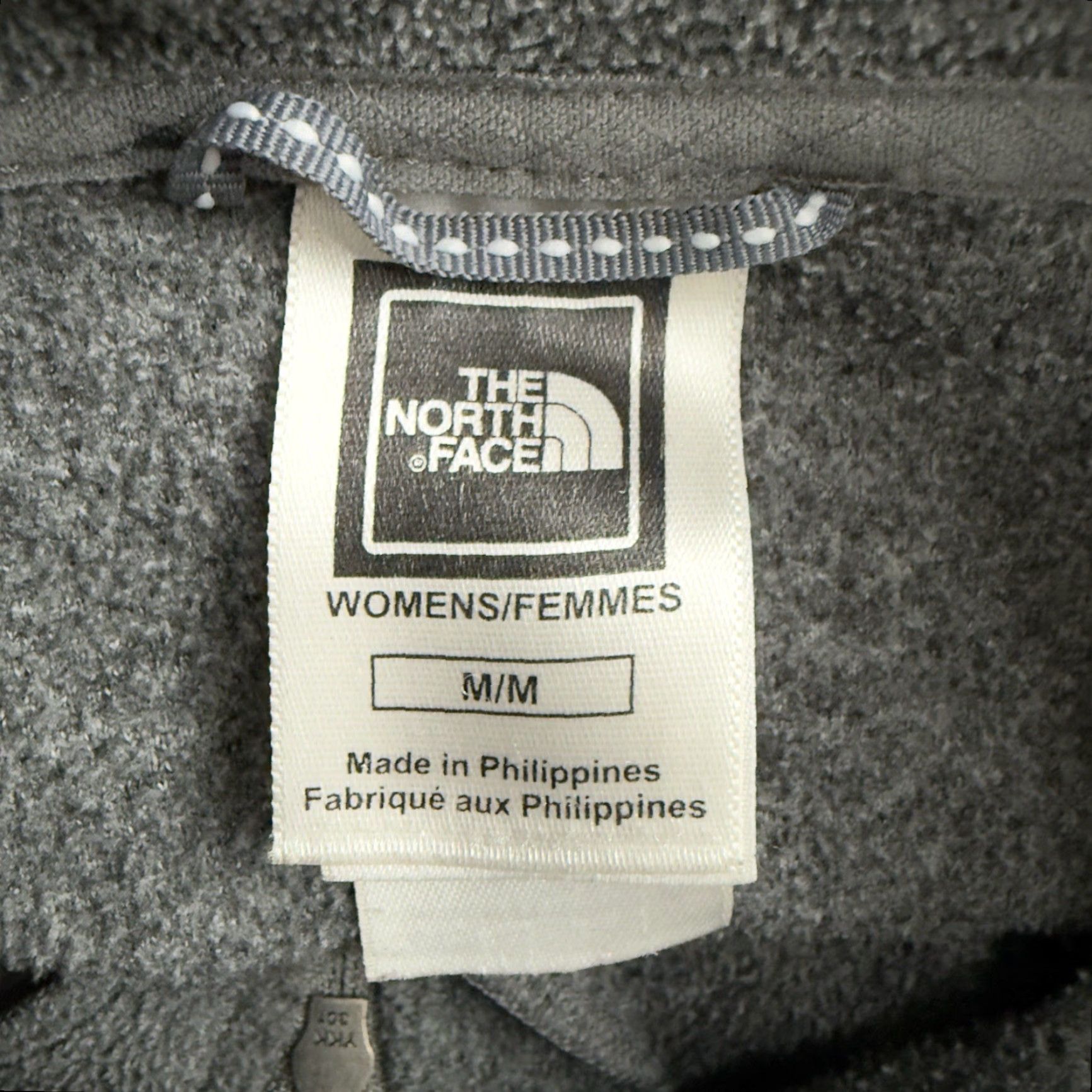 The North Face The North Face Jacket Womens M Gray Half Zip Regular Polyester Size M / US 6-8 / IT 42-44 - 4 Thumbnail