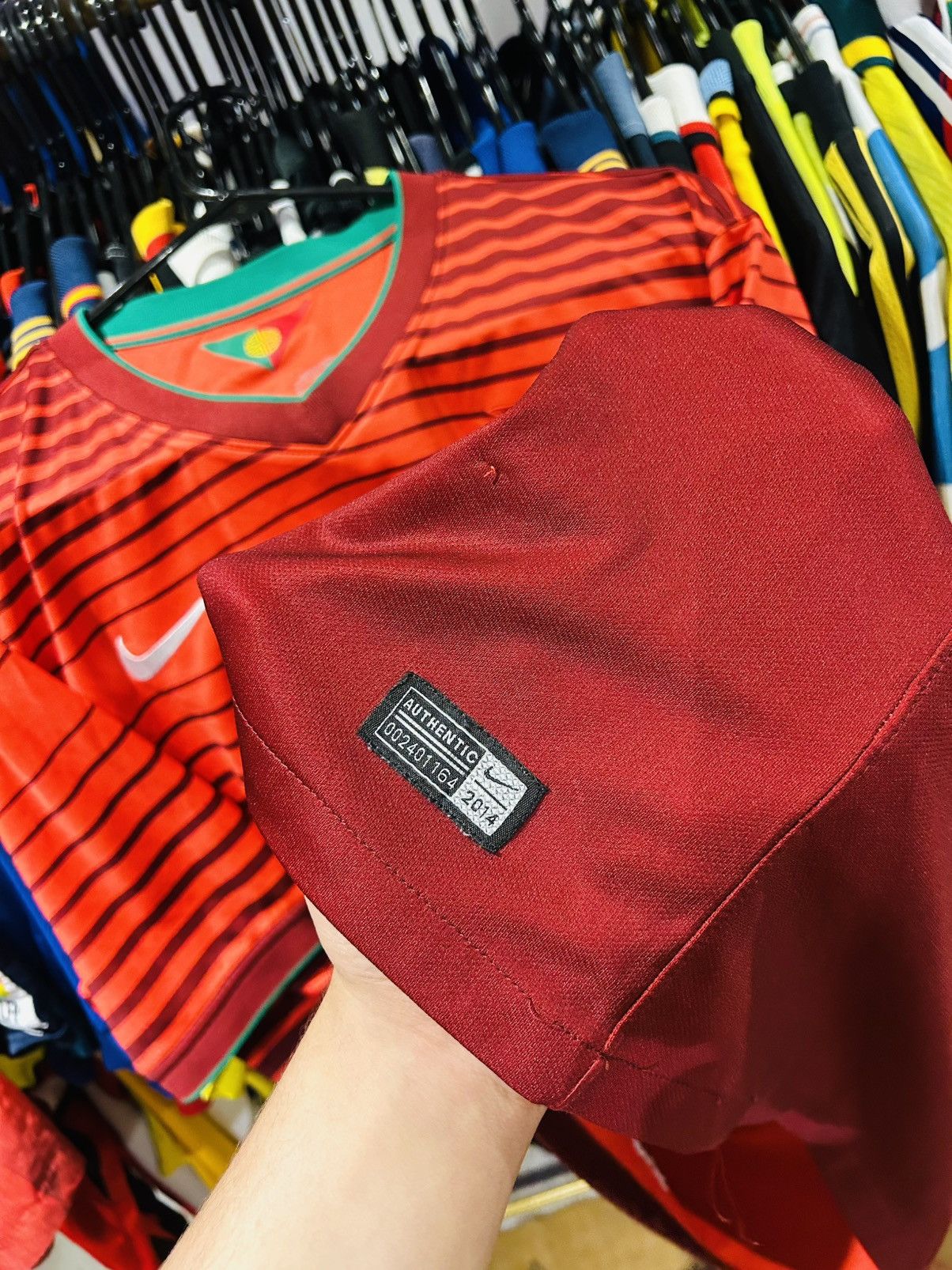 Nike × Vintage Portugal 2014 home jersey Size US XL / EU 56 / 4 - 7 Thumbnail