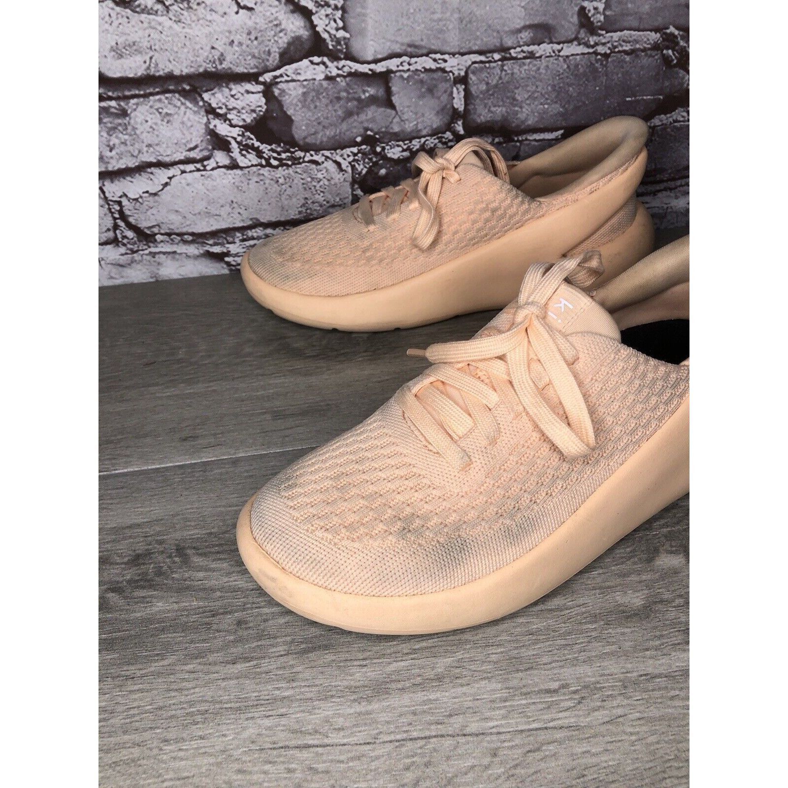 Other Kizik Athens Pink Fawn Athletic Lace Up Running Shoes Sneake Size US 7.5 / IT 37.5 - 8 Thumbnail