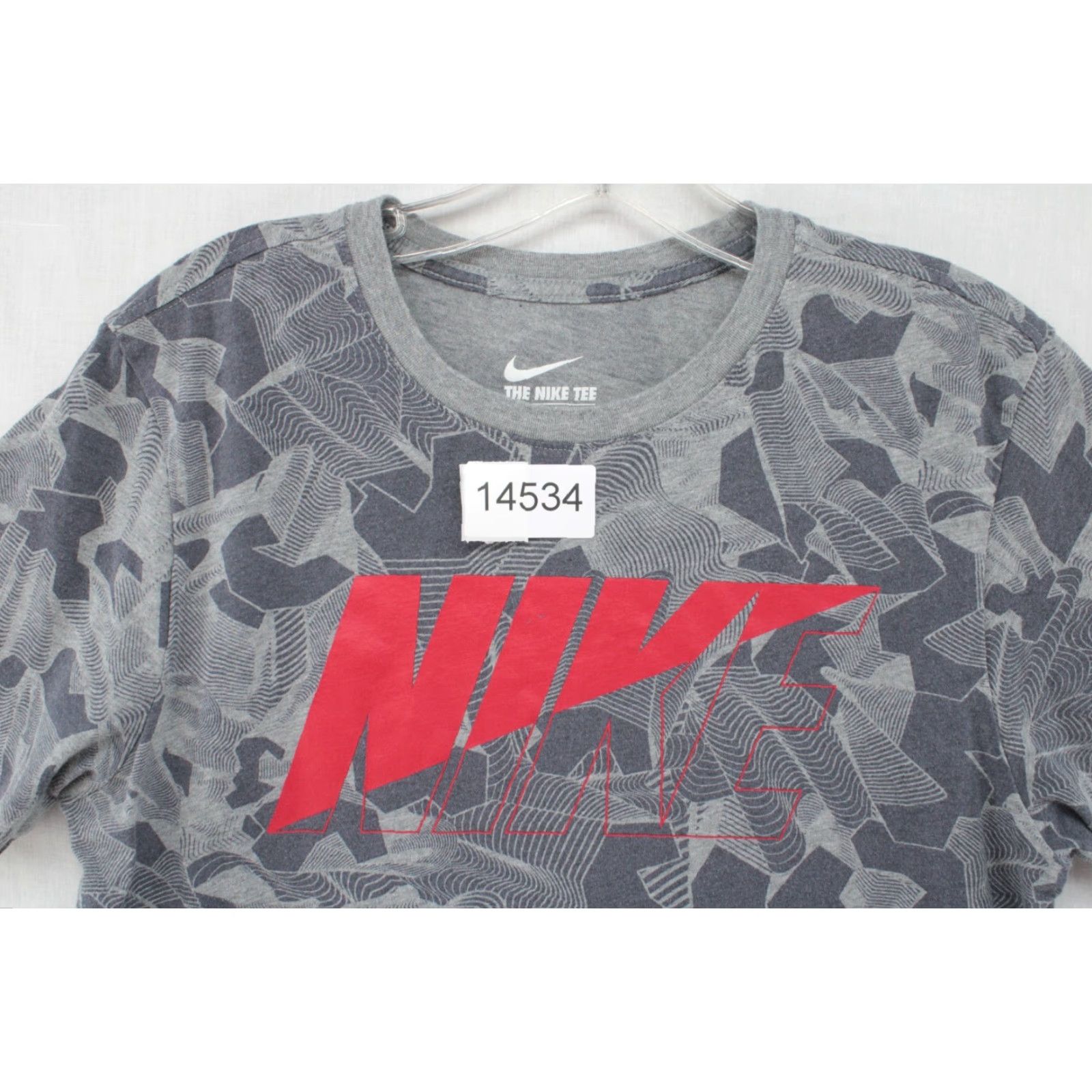 Nike VINTAGE Nike Moving Mountains Tee Shirt Men's Medium Gray Camo Graphic Print Casual Size US M / EU 48-50 / 2 - 7 Thumbnail