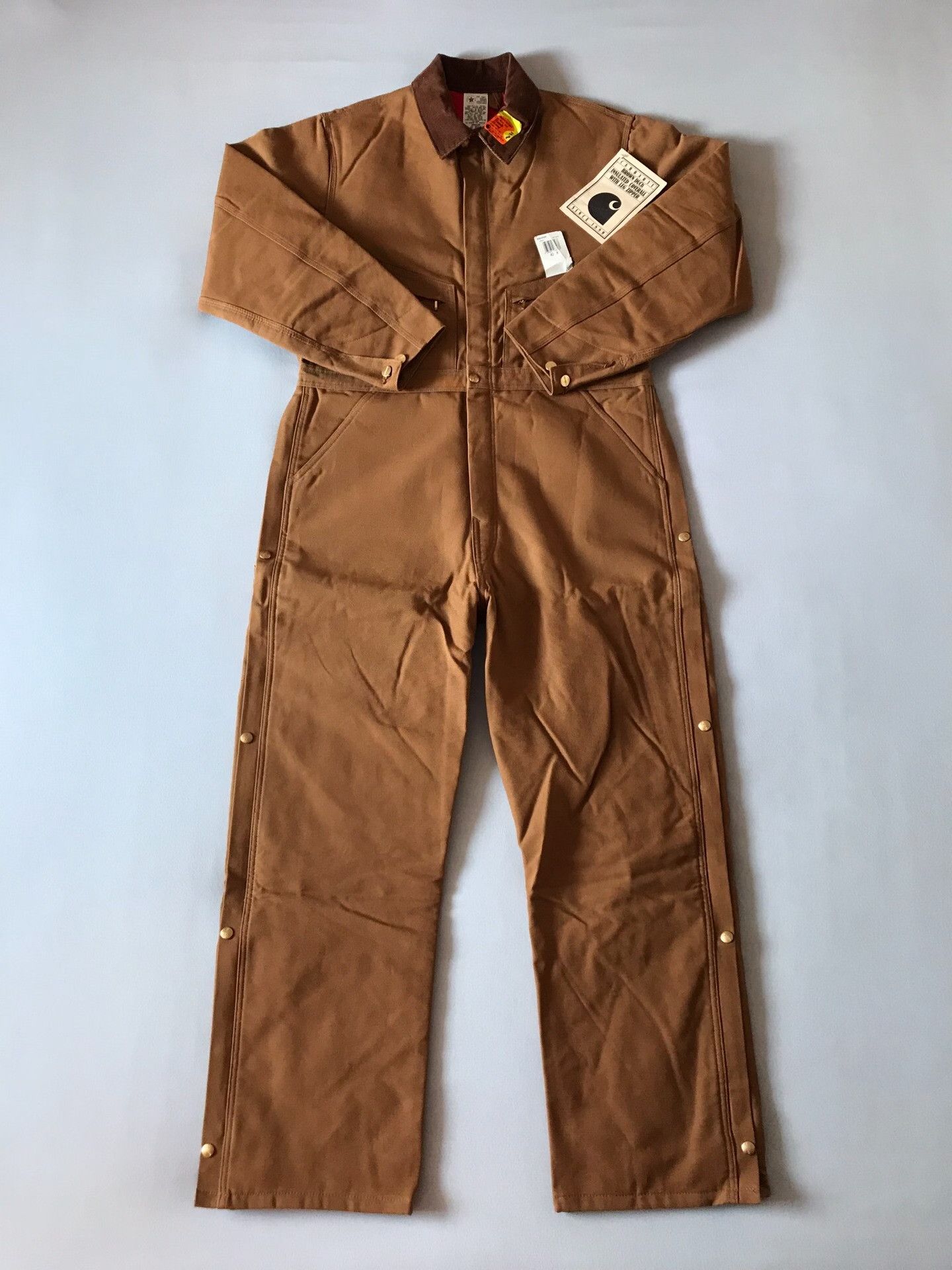 Carhartt 90s Carhartt 996QZR Coveralls Size US 26 / EU 42 - 1 Thumbnail