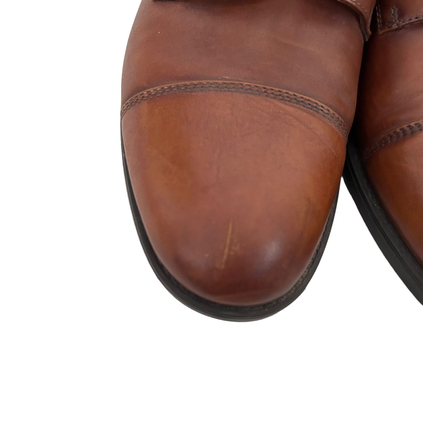 Florsheim Florsheim Brown Leather Comfort Ortholite Loafers Sz 9 Size US 9 / EU 42 - 4 Thumbnail
