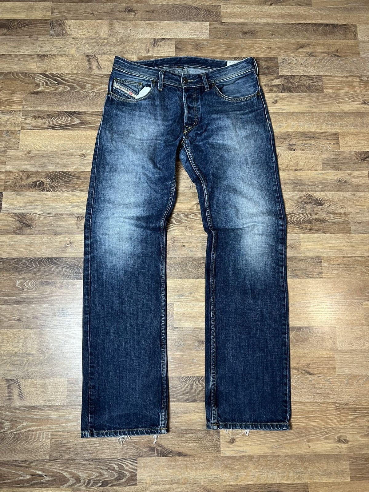 Diesel × If Six Was Nine × Japanese Brand Vintage Diesel Jeans Big Logo Distressed Baggy japanese 90s Size US 34 / EU 50 - 1 Thumbnail