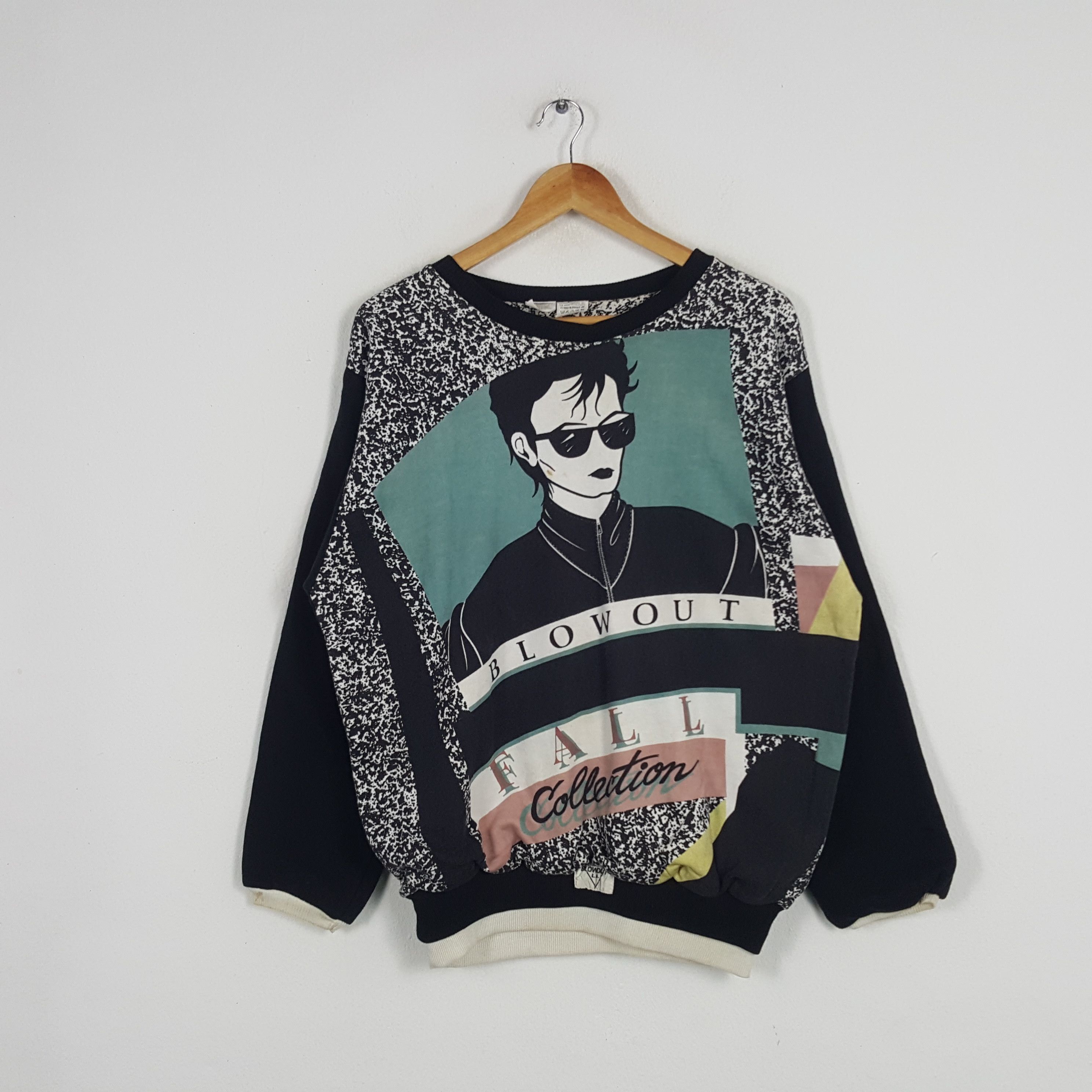 Designer × Vintage Vintage Blowout Fall Collection Japanese Style Sweatshirt Size US L / EU 52-54 / 3 - 1 Thumbnail