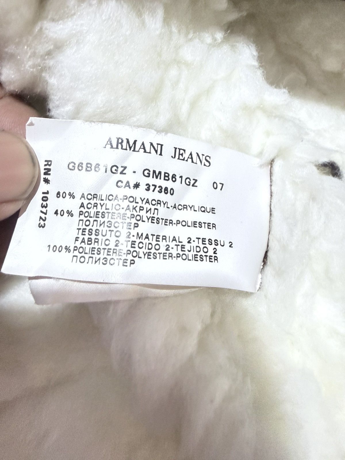 Giorgio Armani Armani jeans dirty tiger size 52 Size US L / EU 52-54 / 3 - 8 Thumbnail