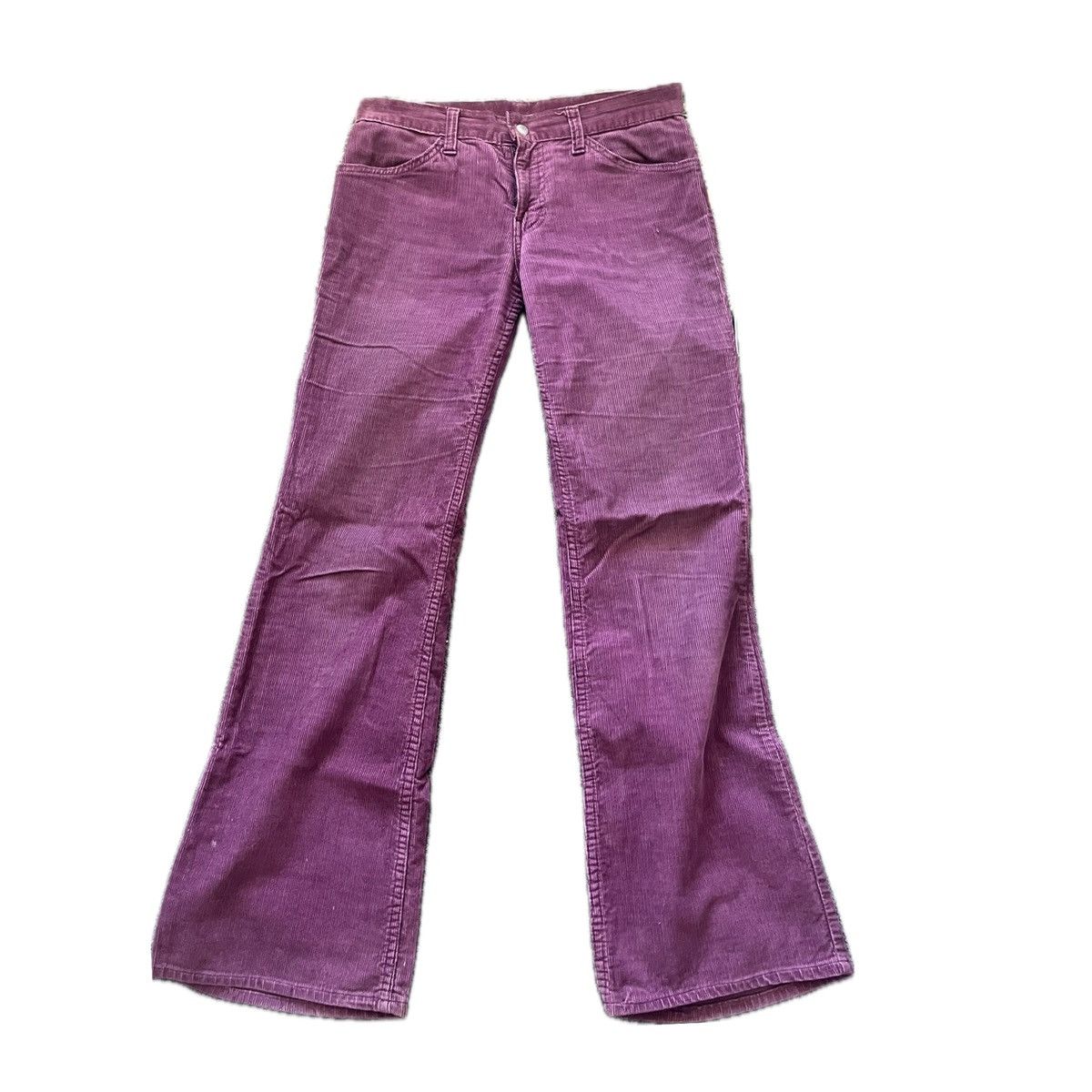 Levi's Vintage Clothing 1960’s Vintage Lavender Corduroys Levis for Gals White Label Size 27" / US 4 / IT 40 - 14 Thumbnail