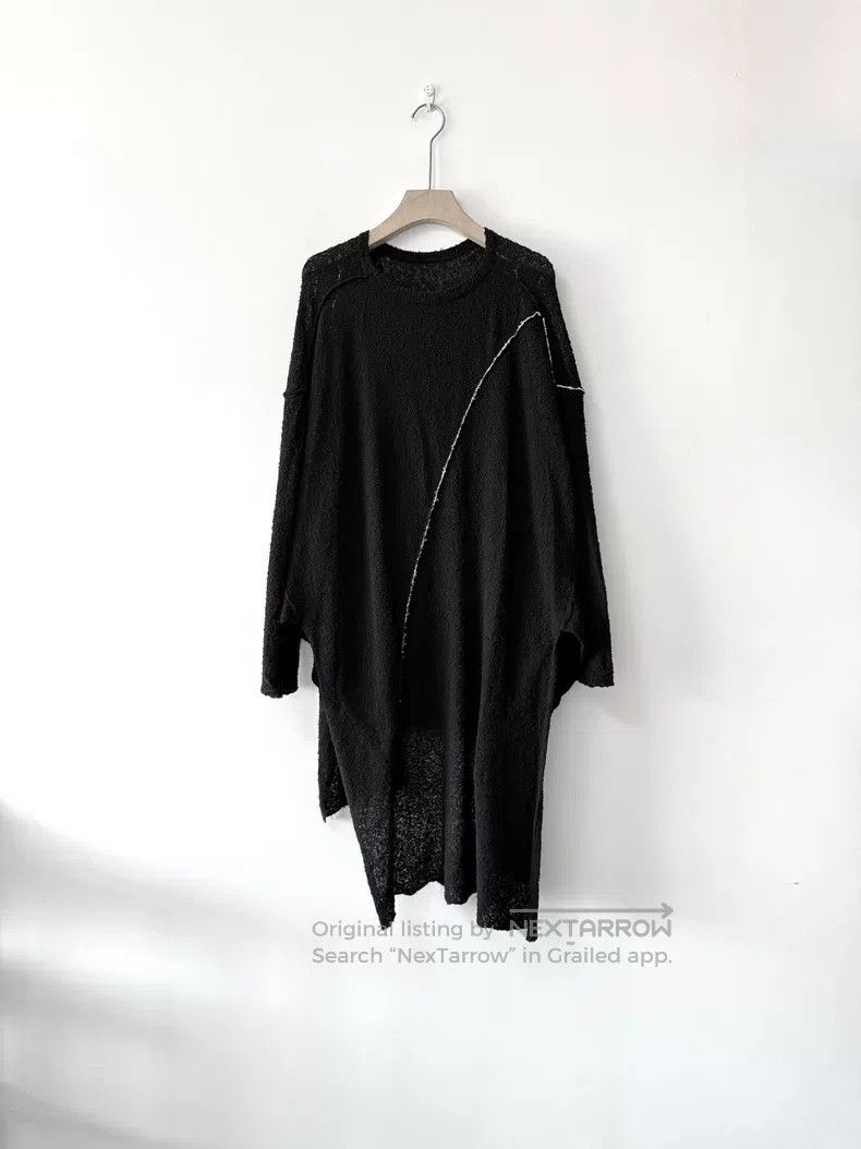 Yohji Yamamoto Yohji Yamamoto Asymmetrical grainy knitwear| Size US M / EU 48-50 / 2 - 2 Thumbnail