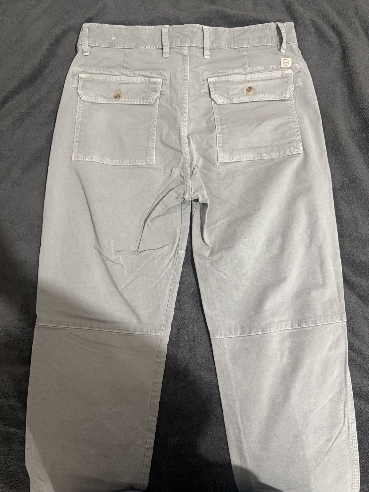 Marine Layer Marine Layer Grey Cargo Pants Size US 30 / EU 46 - 3 Thumbnail