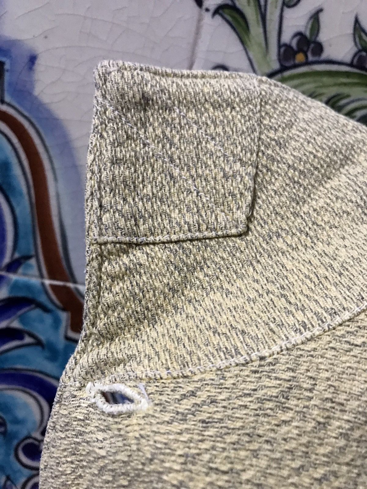 Handmade HANDMADE SELVEDGE CROPPED VINTAGE ONE PIECE CAMP COLLAR Size US S / EU 44-46 / 1 - 9 Thumbnail
