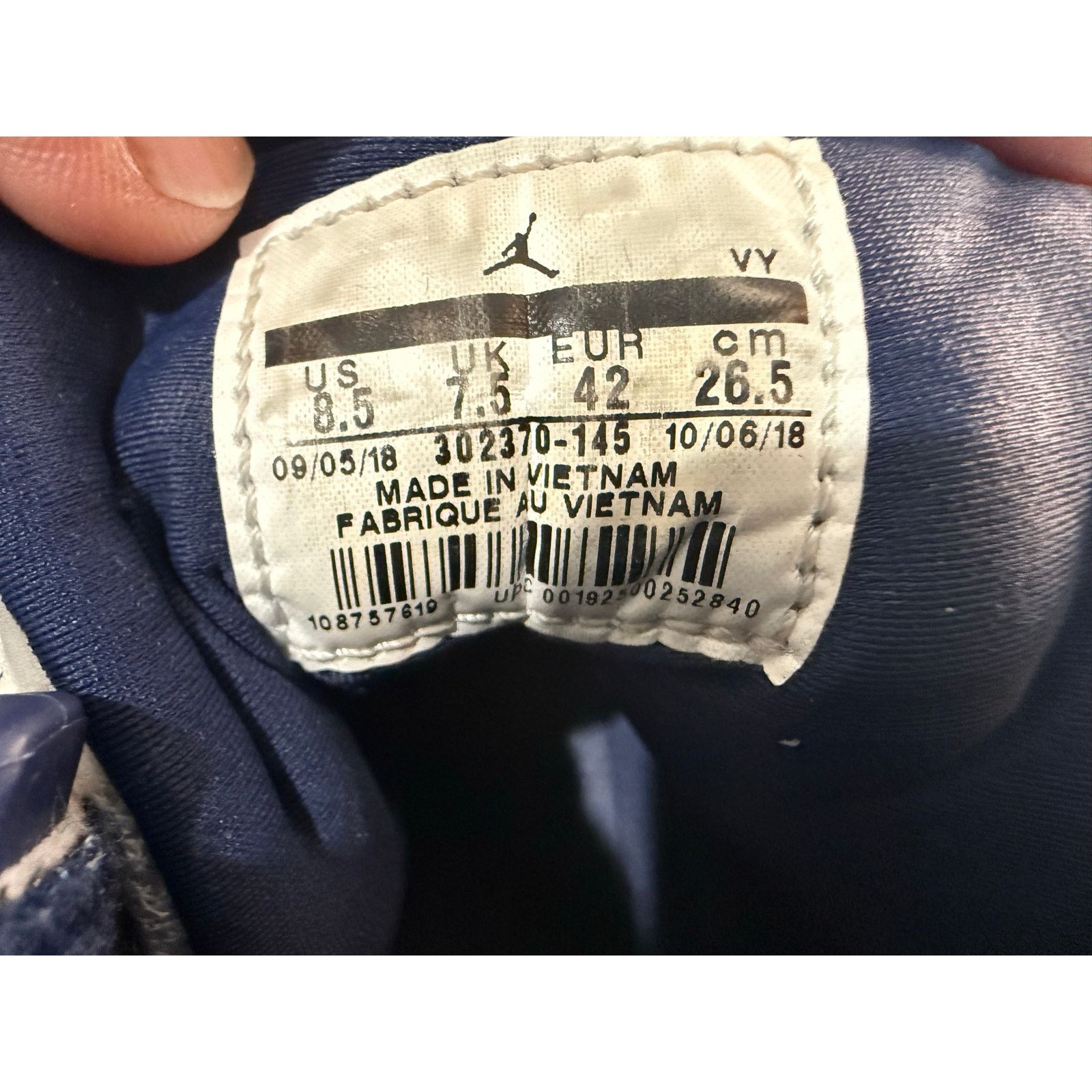 Jordan Brand Jordan 9 Retro Pearl Blue UNC Size 8.5 Size US 8.5 / EU 41-42 - 8 Thumbnail