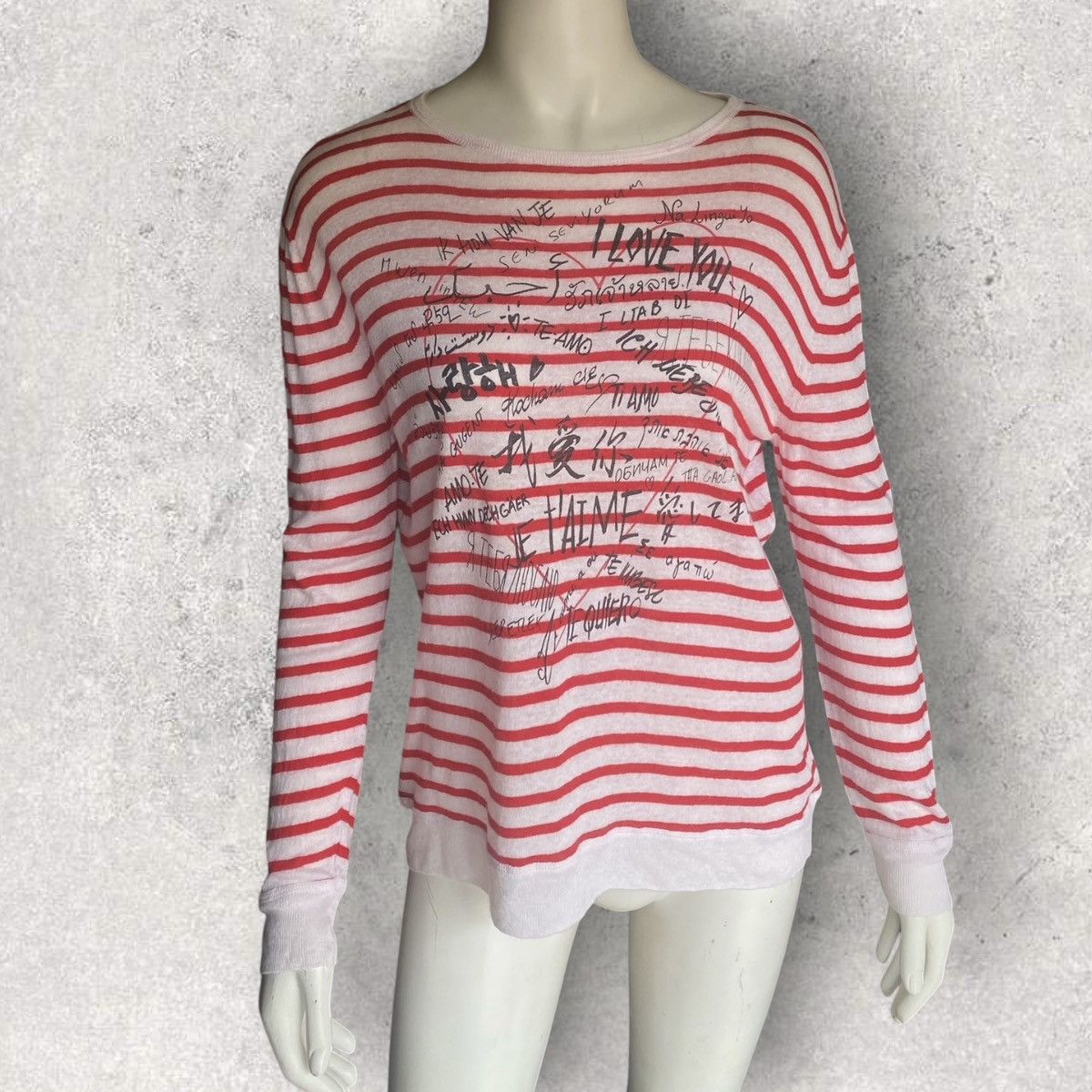 Dior SS20 Dioramour Striped Sweater Size L / US 10 / IT 46 - 1 Thumbnail