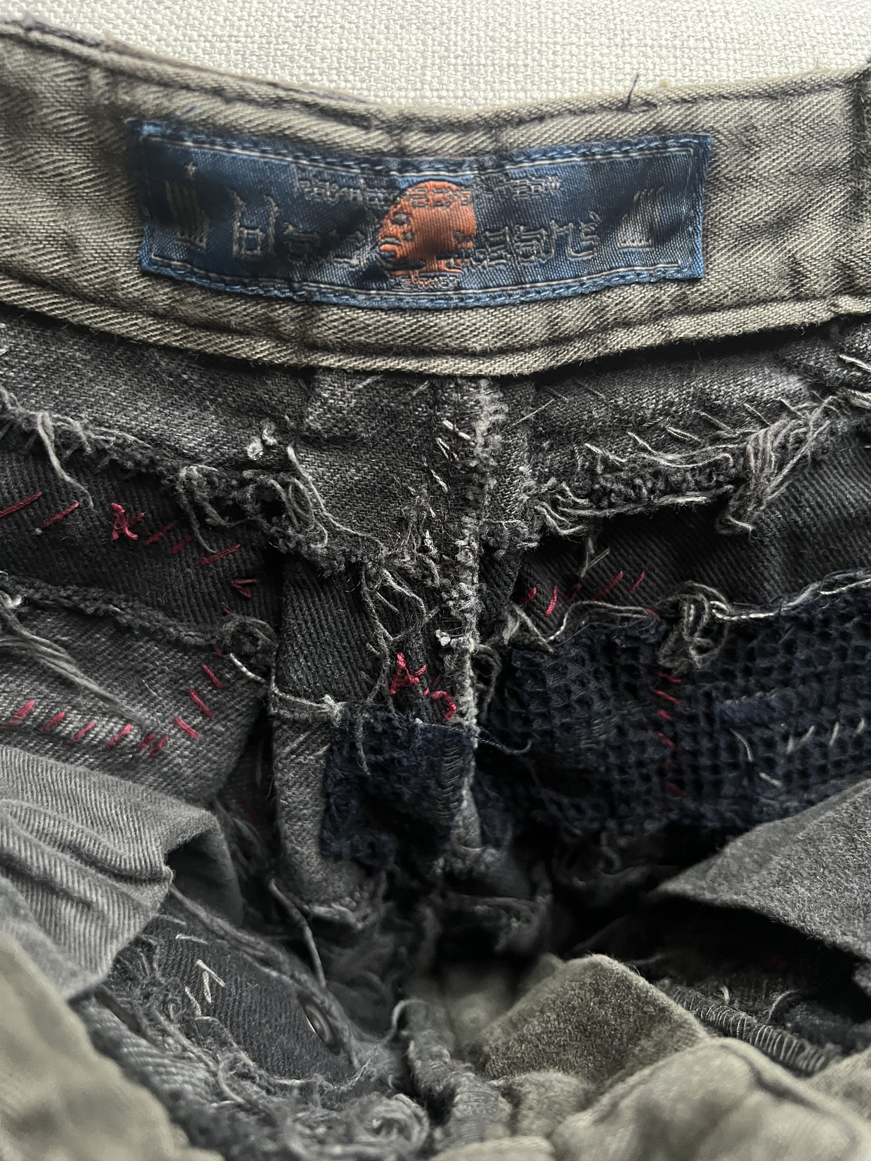 Blackmeans Blackmeans Boro Cargo Pants Size US 32 / EU 48 - 6 Thumbnail