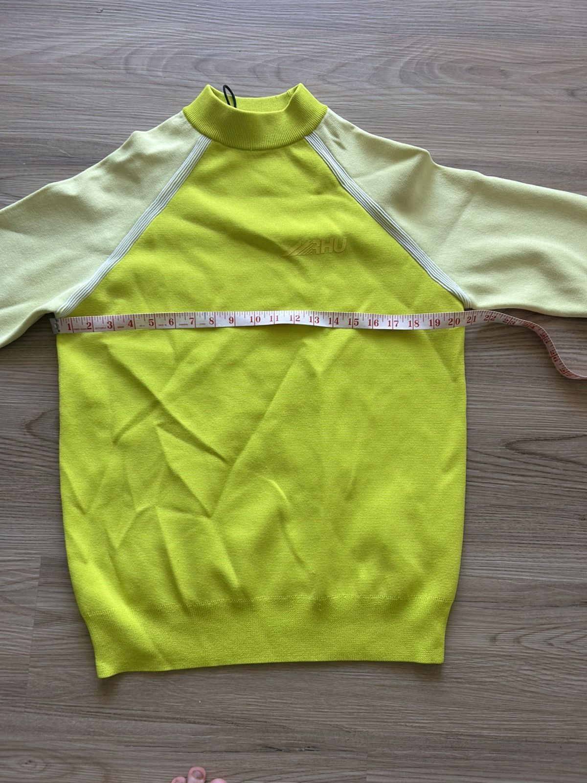 Rhude × Zara Rhude x Zara Knit Sweater Green Size US L / EU 52-54 / 3 - 7 Thumbnail