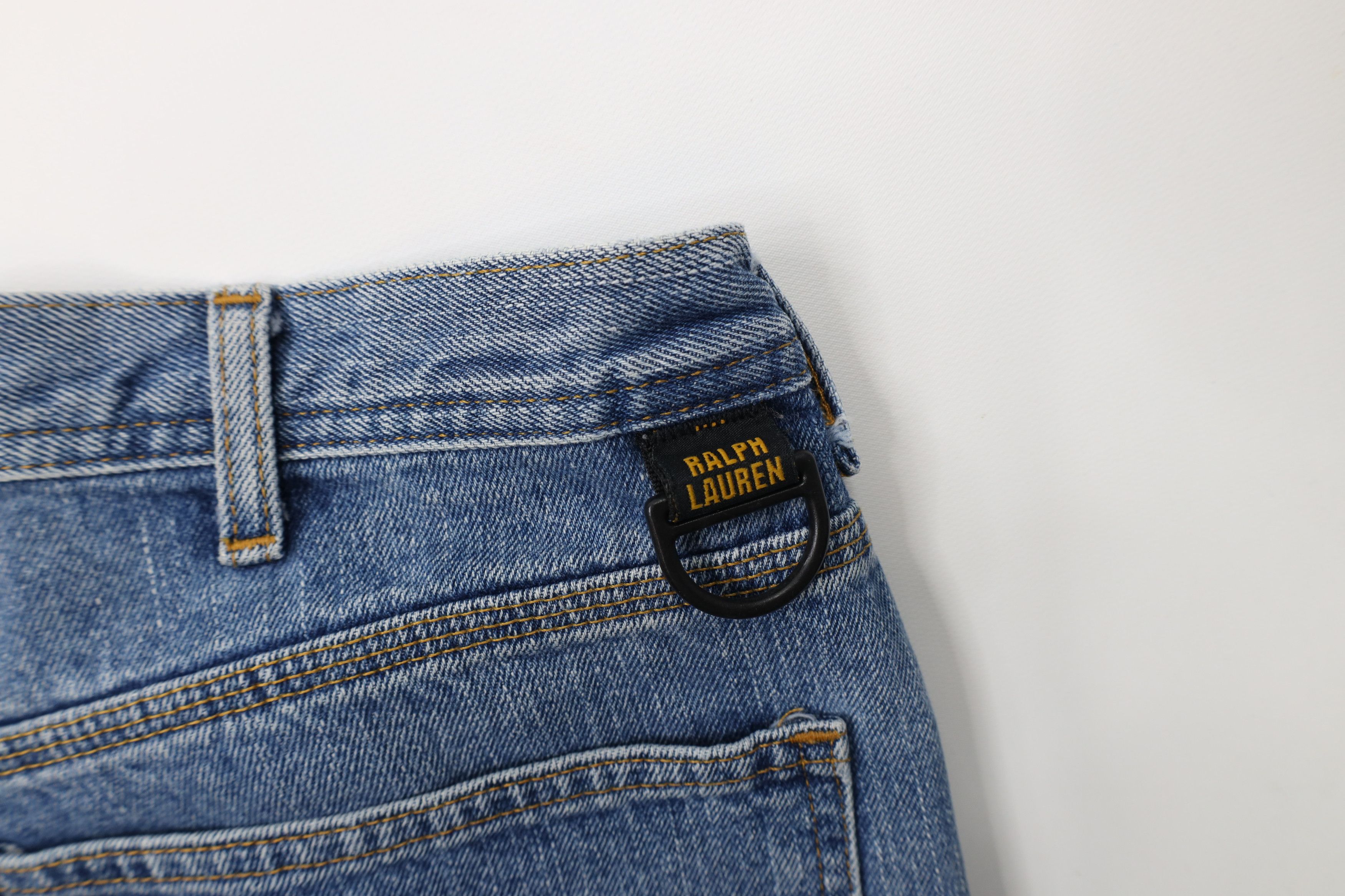 Ralph Lauren Vintage 90s Y2K Ralph Lauren Carpenter Dungaree Jeans Size US 36 / EU 52 - 15 Thumbnail