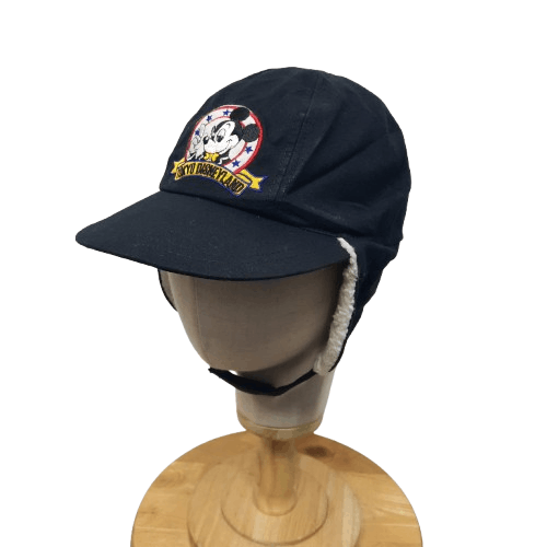 Vintage 💥 Vintage tokyo disneyland mickey mouse earflap cap Size ONE SIZE - 1 Thumbnail