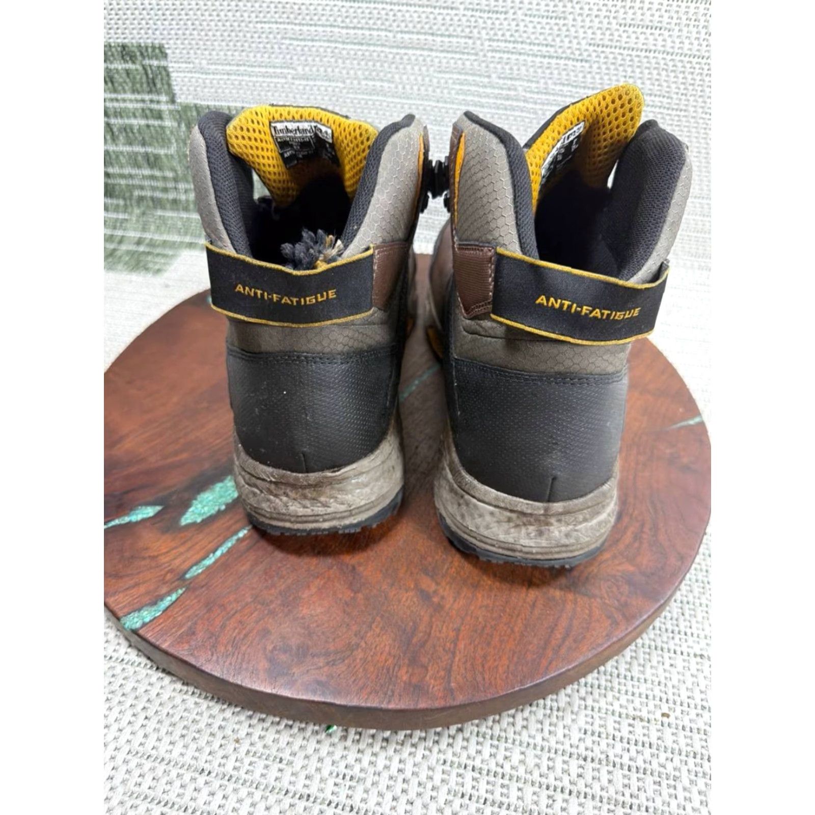 Timberland Timberland PRO Boot Mens Size 9 Wide Switchback Composite Toe Work Brown Leather Size US 9 / EU 42 - 5 Thumbnail