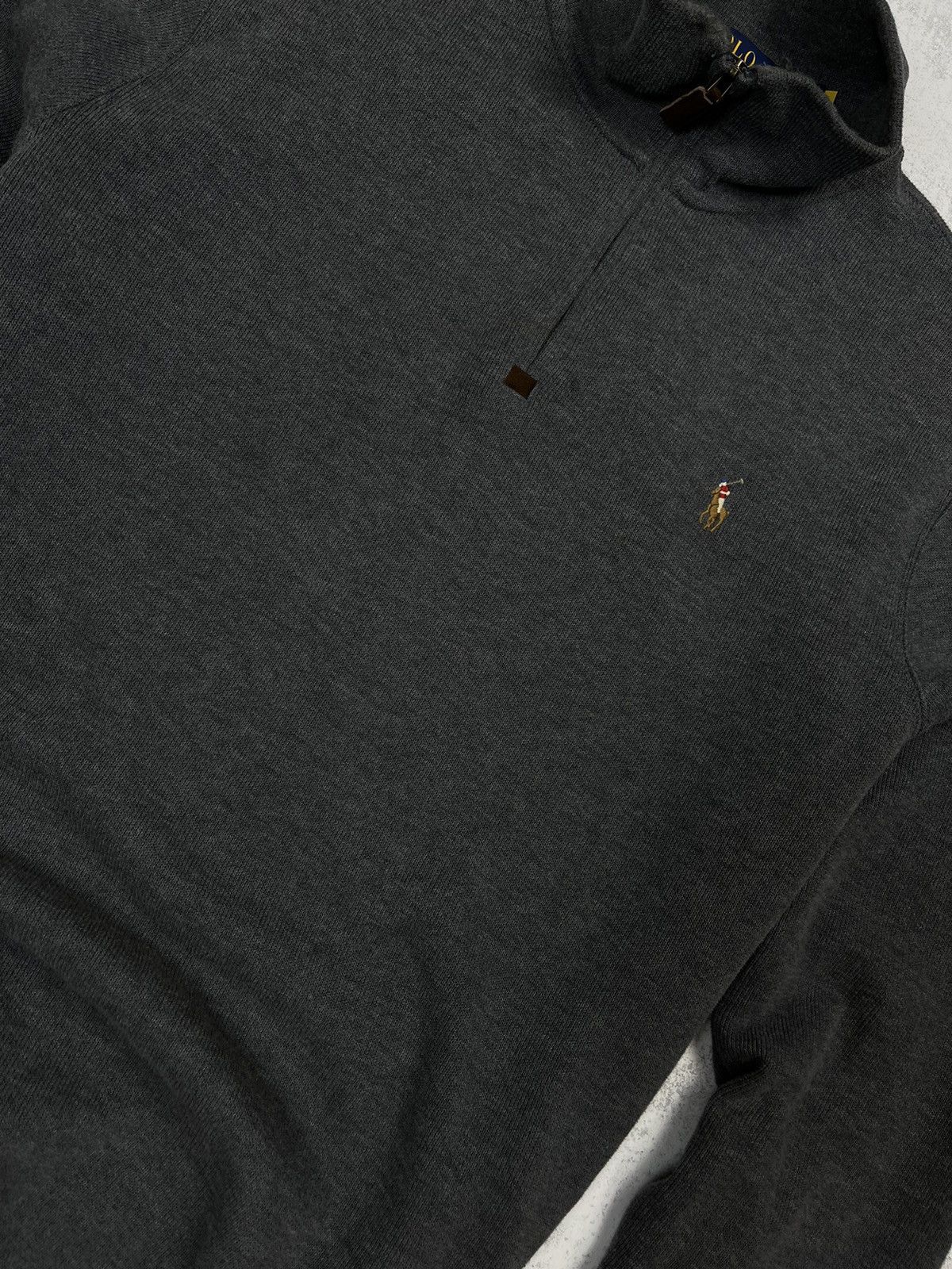 Polo Ralph Lauren Polo Ralph Lauren Premium Half-Zip Knit Jumper Size US M / EU 48-50 / 2 - 6 Thumbnail