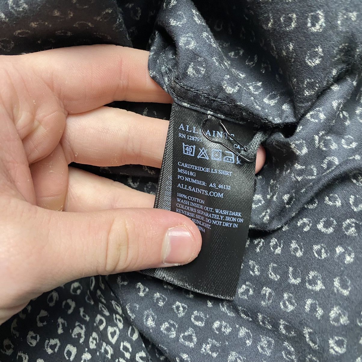 Other Men’s Allsaints Monogrammed y2k designer luxury shirt Size US M / EU 48-50 / 2 - 9 Thumbnail